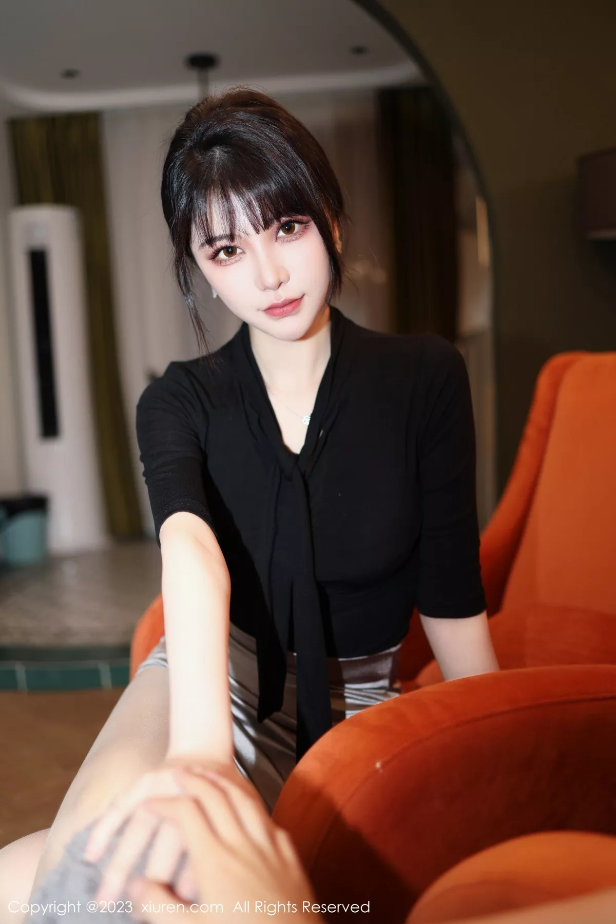 [XiuRen秀人网] 2023.02.13 No.6256 桃桃子_ 短裙丰腴 [85P] NO.9