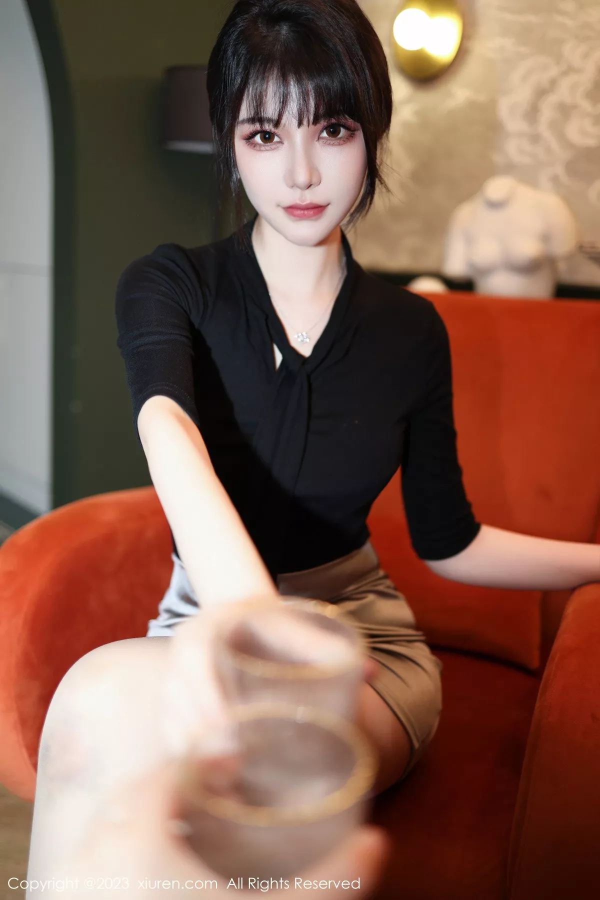 [XiuRen秀人网] 2023.02.13 No.6256 桃桃子_ 短裙丰腴 [85P] NO.4