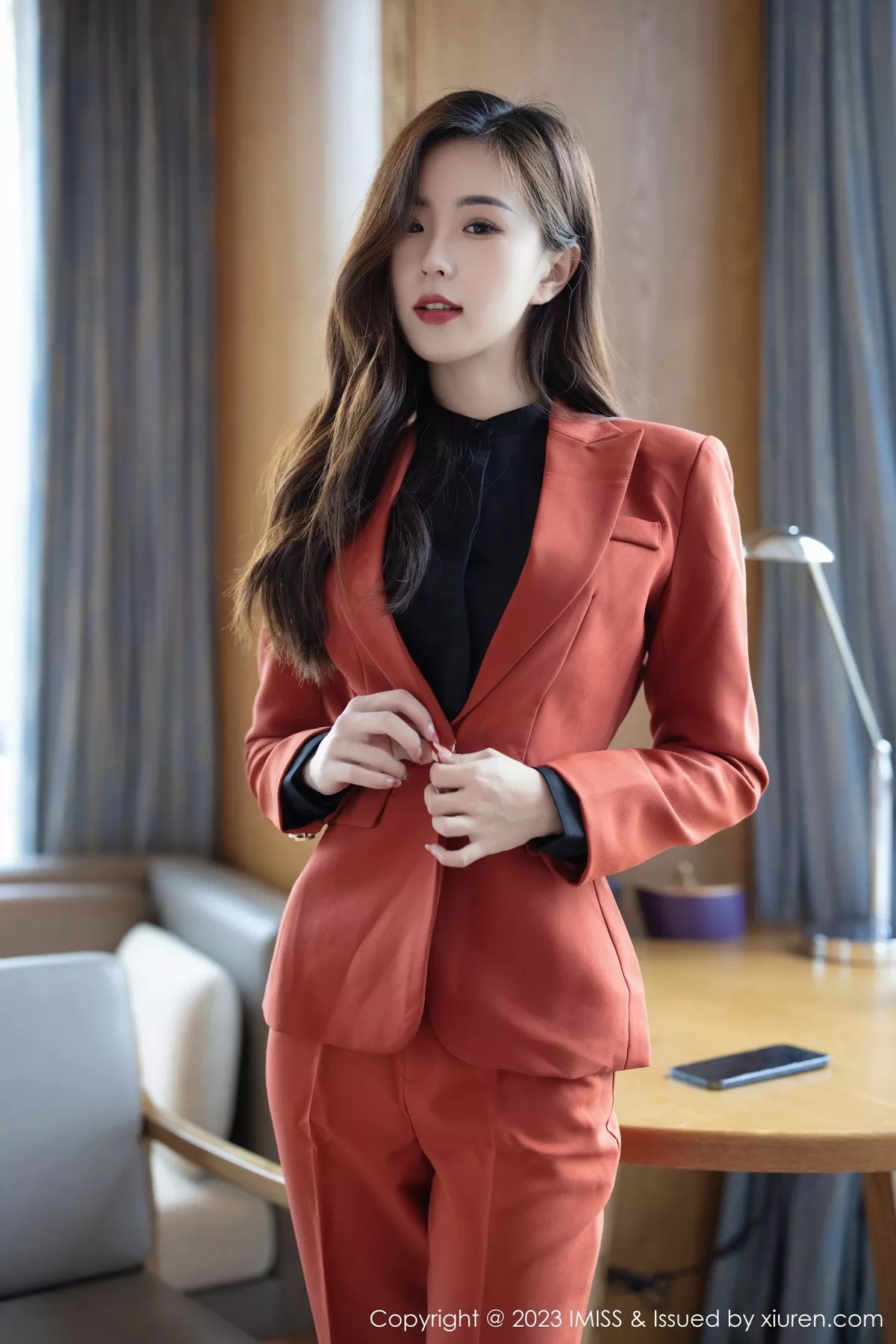 [IMISS爱蜜社] 2023.02.15 VOL.717 杨紫嫣candy 制服美腿 [60P] NO.9