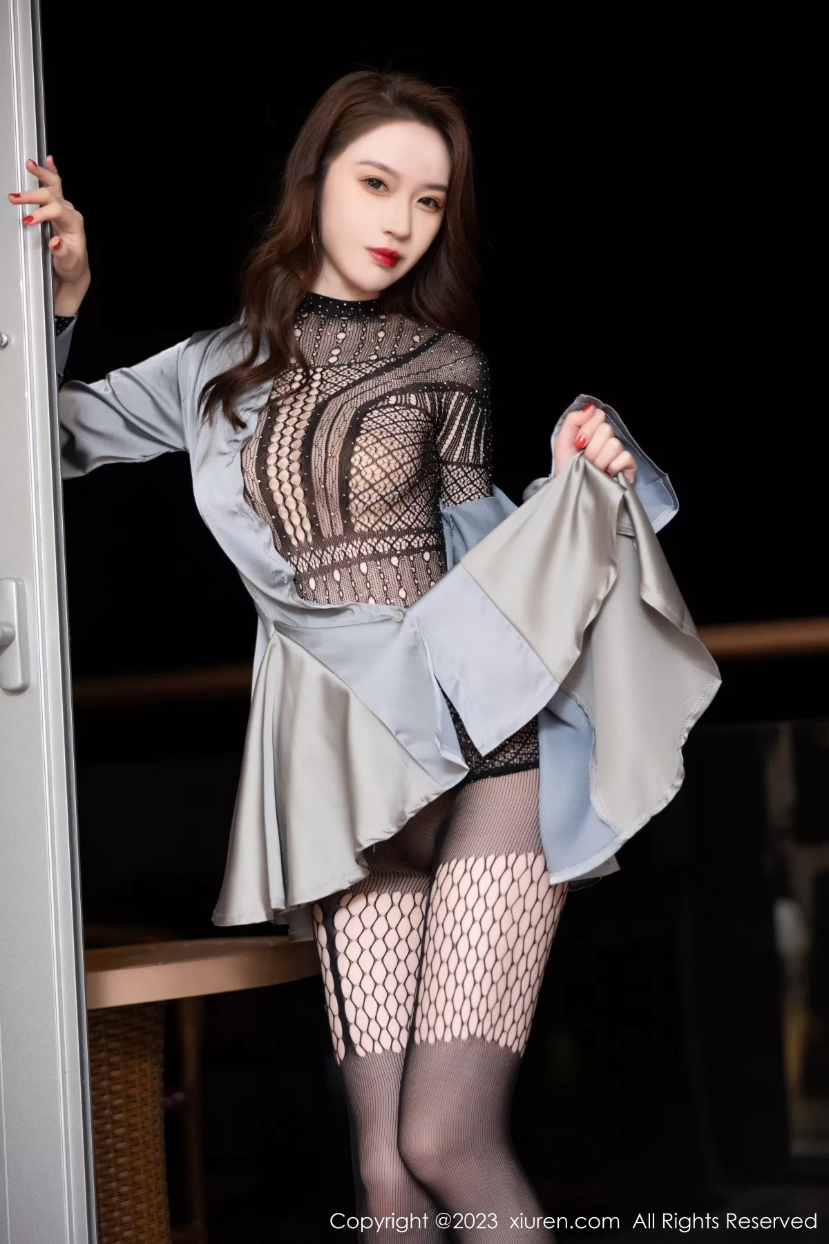 [XiuRen秀人网] 2023.02.15 No.6271 梦心玥 黑丝美腿 [90P] NO.11