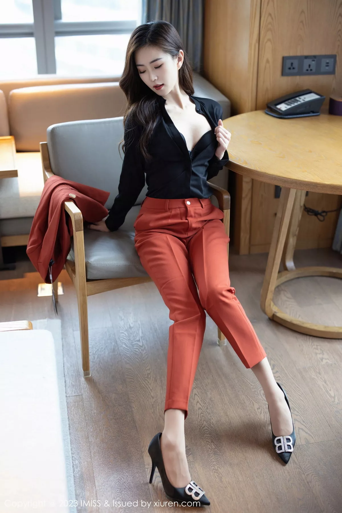 [IMISS爱蜜社] 2023.02.15 VOL.717 杨紫嫣candy 制服美腿 [60P] NO.12