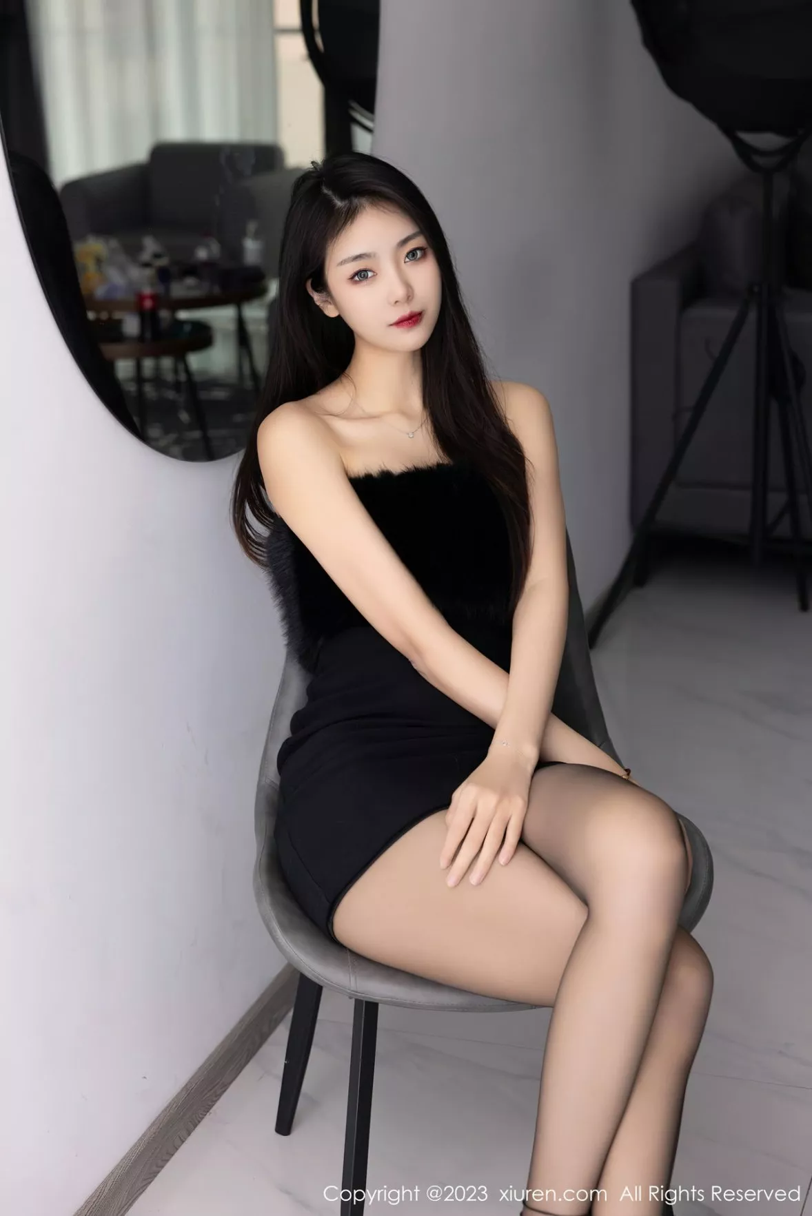 [XiuRen秀人网] 2023.02.16 No.6275 可乐Vicky 美腿黑丝 [60P] NO.7