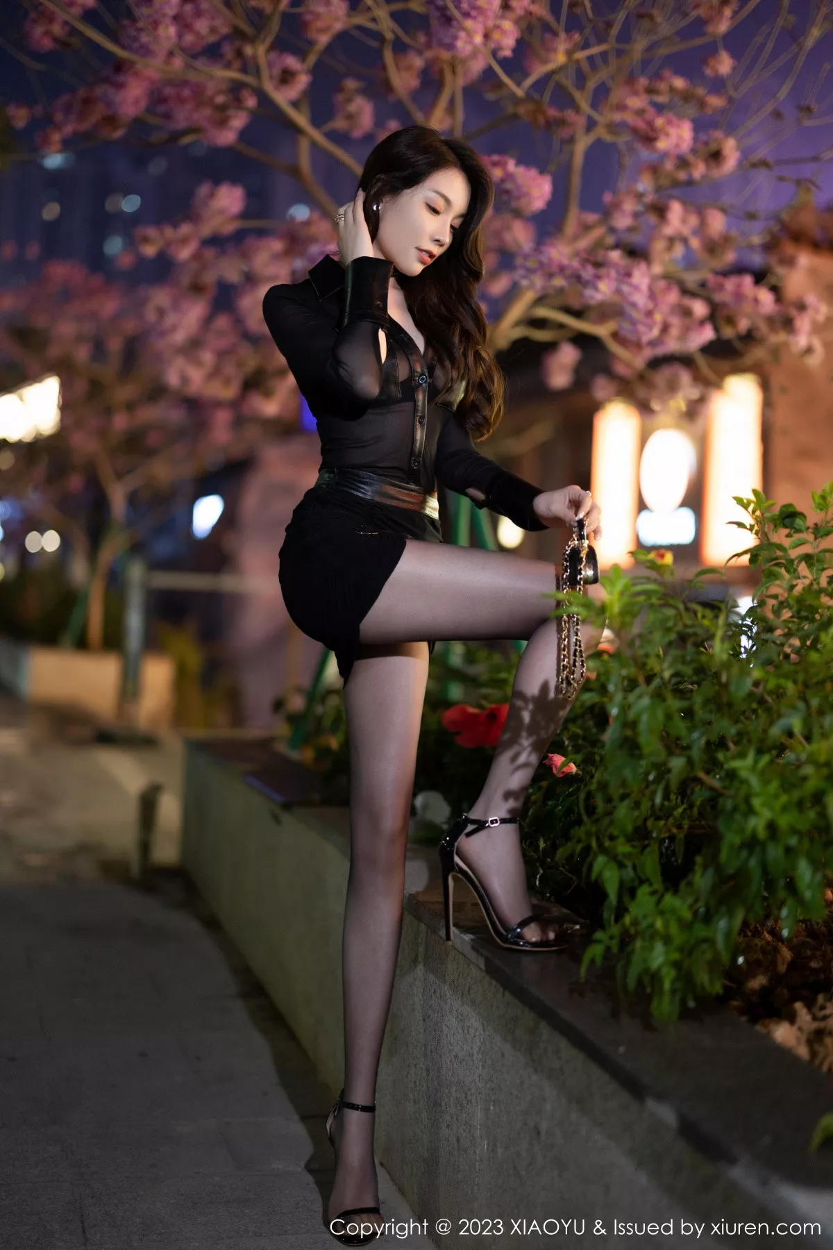 [XIAOYU语画界] 2023.02.16 VOL.967 徐莉芝Booty 黑丝美腿 [92P] NO.7