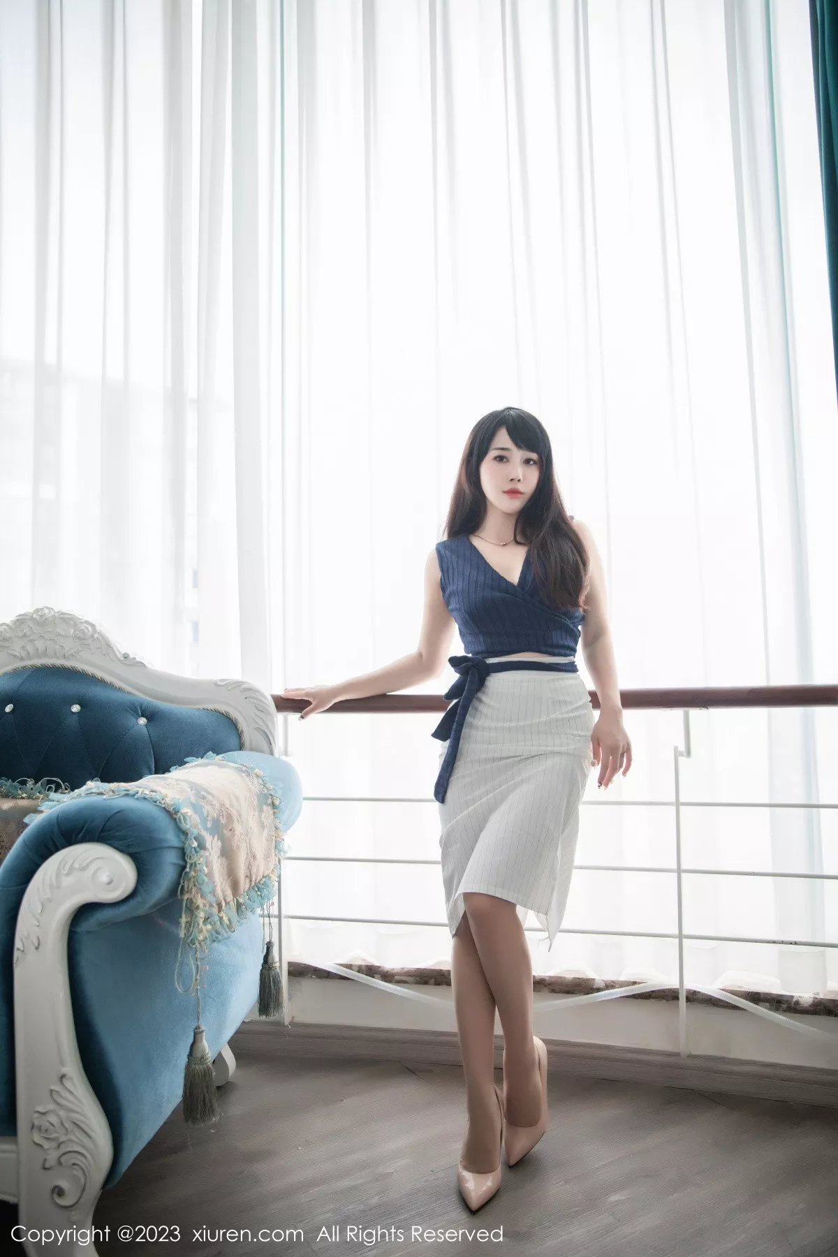 [XiuRen秀人网] 2023.02.16 No.6272 严利娅Yuliya 短裙美腿 [63P] NO.9