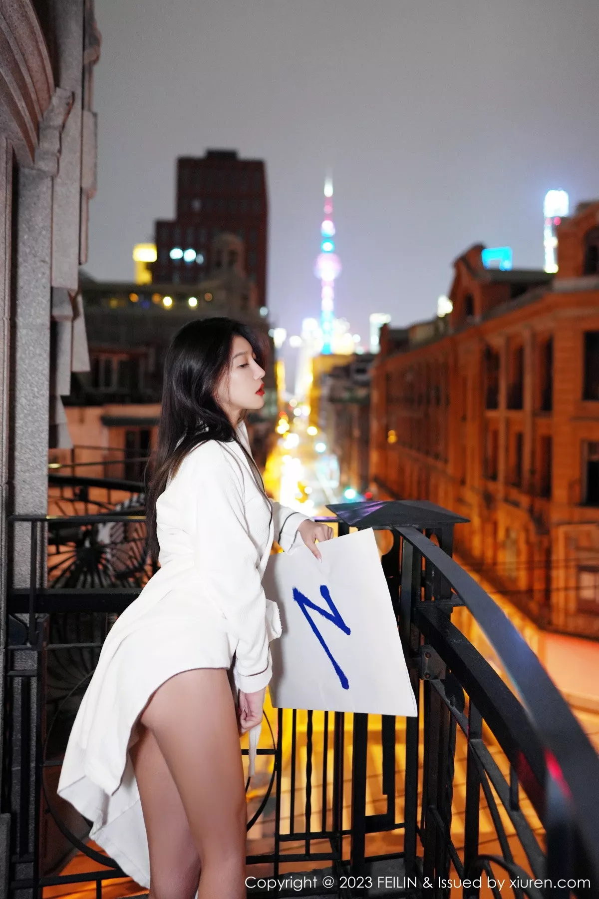 [FEILIN嗲囡囡] 2023.02.16 VOL.464 冯木木LRIS 黑丝美腿 [89P] NO.3