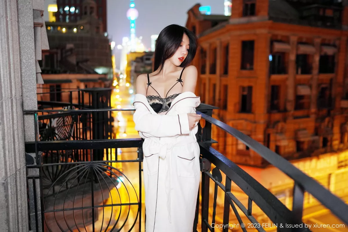 [FEILIN嗲囡囡] 2023.02.16 VOL.464 冯木木LRIS 黑丝美腿 [89P] NO.10