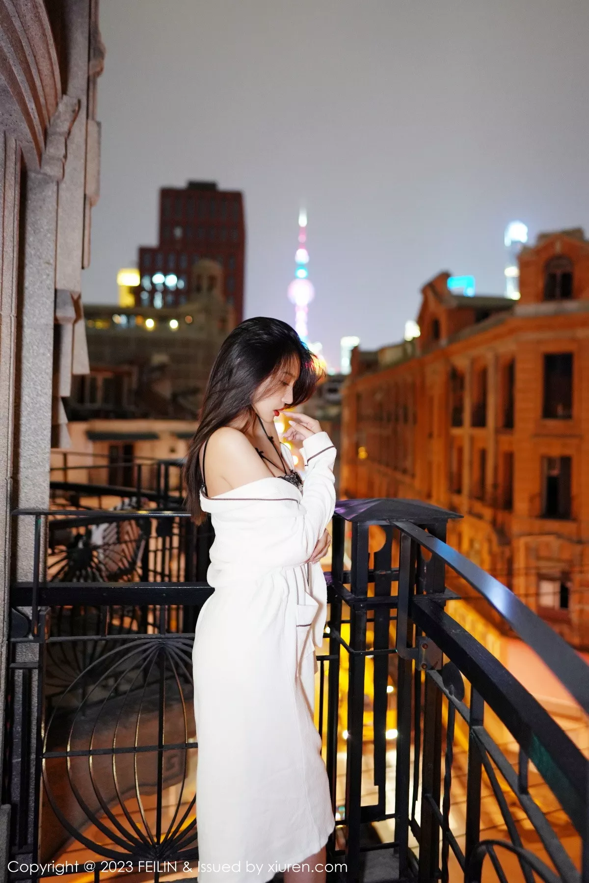 [FEILIN嗲囡囡] 2023.02.16 VOL.464 冯木木LRIS 黑丝美腿 [89P] NO.6