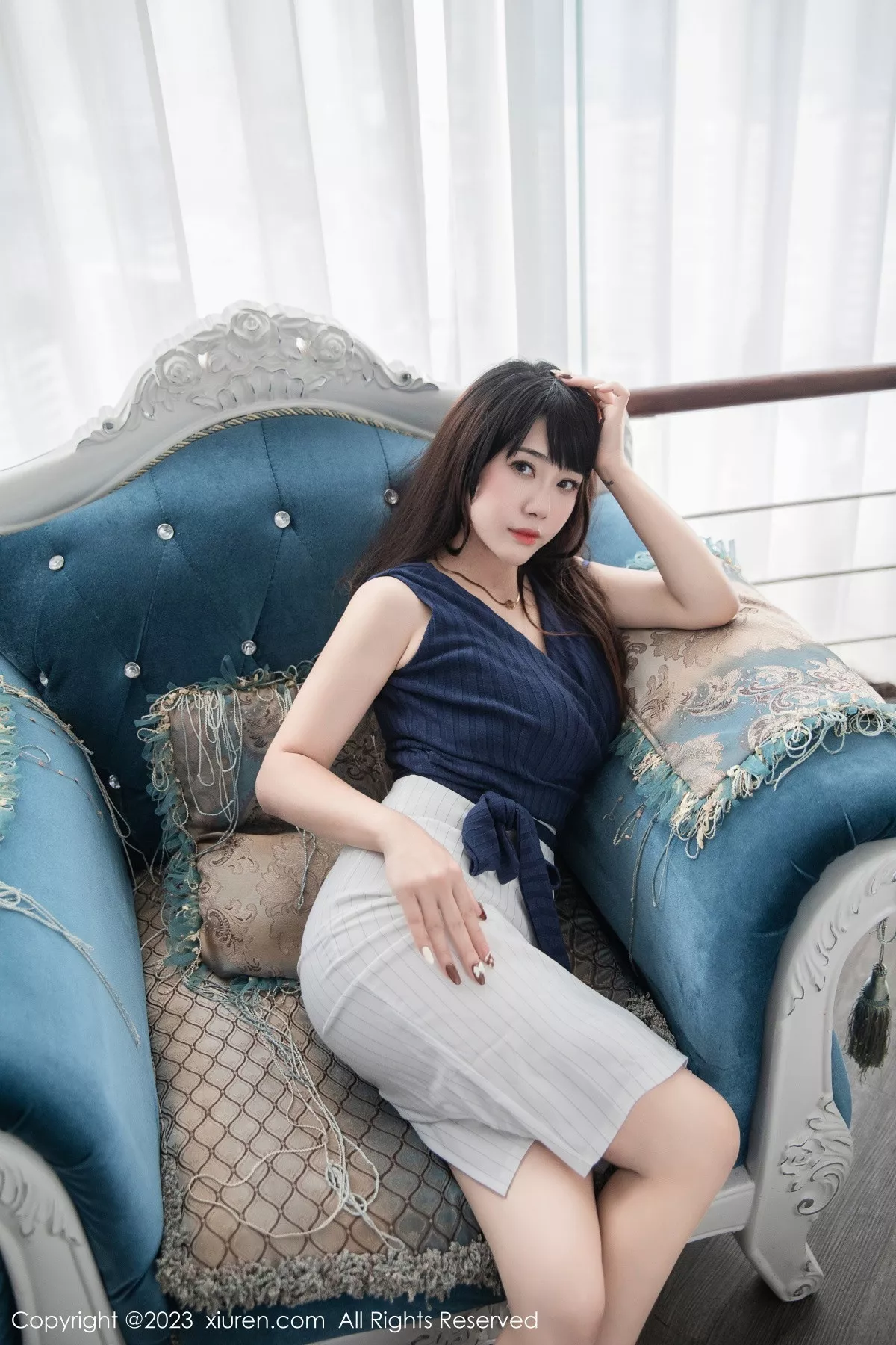 [XiuRen秀人网] 2023.02.16 No.6272 严利娅Yuliya 短裙美腿 [63P] NO.2