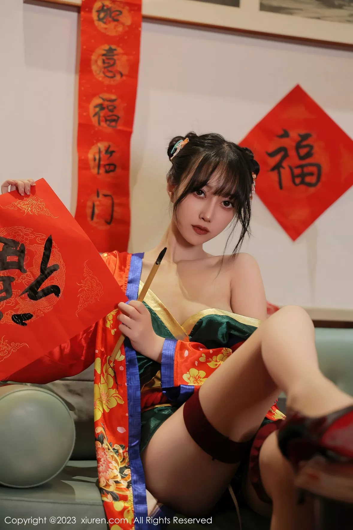 [XiuRen秀人网] 2023.01.20 No.6167 玥儿玥er 新春美腿 [57P] NO.9