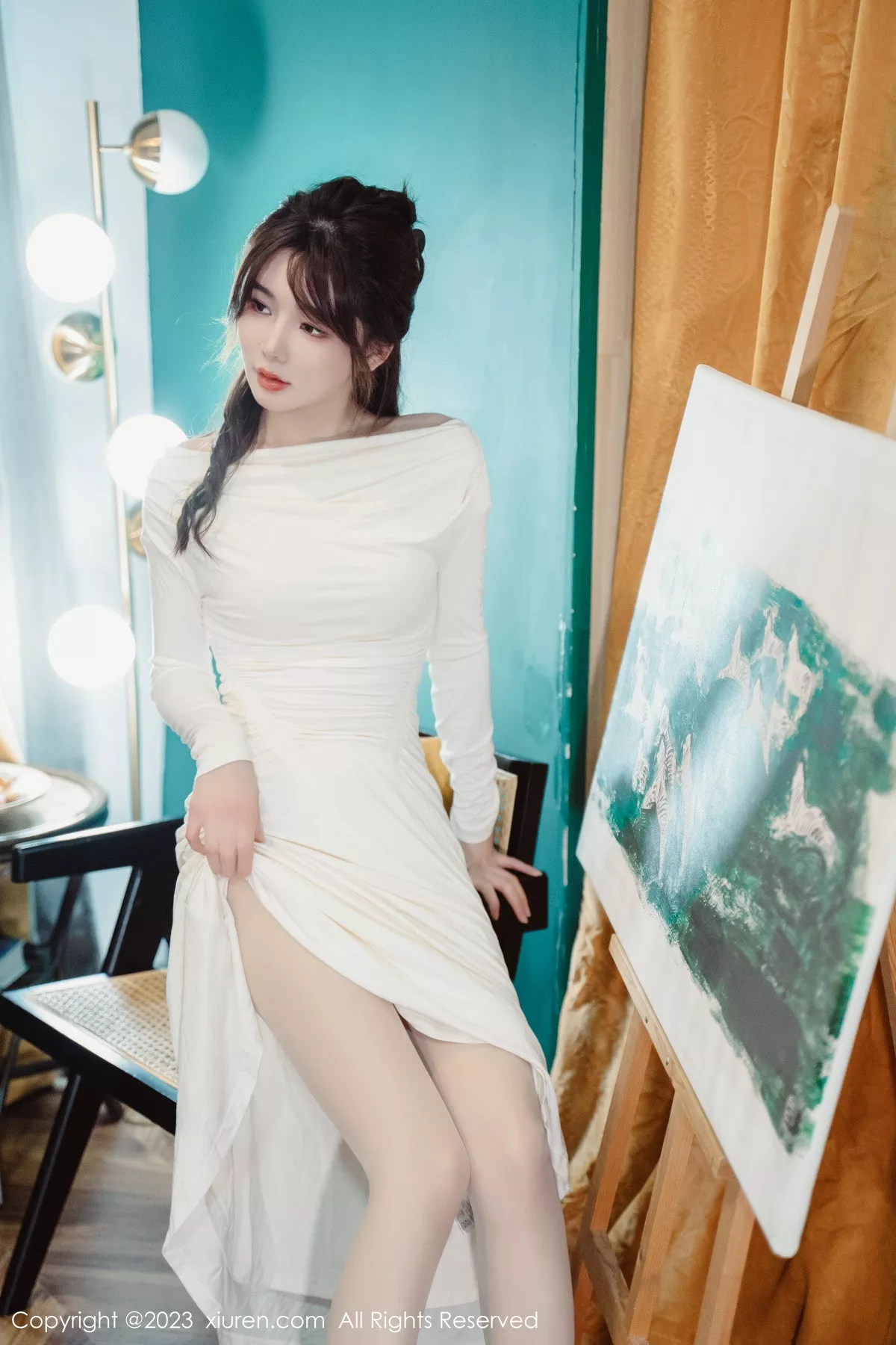 [XiuRen秀人网] 2023.01.29 No.6182 婠婠么 丝袜美腿 [79P] NO.9