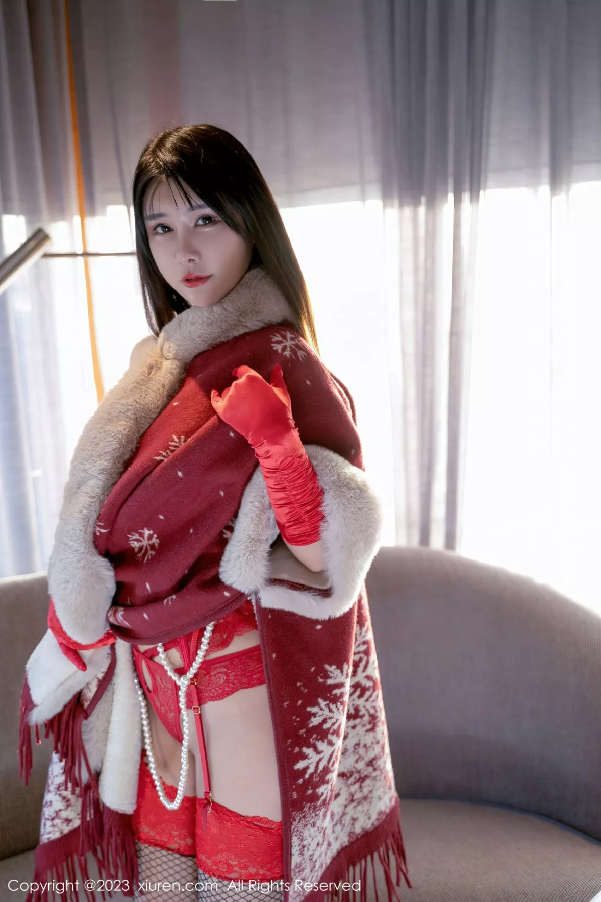 [XiuRen秀人网] 2023.01.30 No.6188 夏沫沫tifa 阳朔旅拍 [62P] NO.9