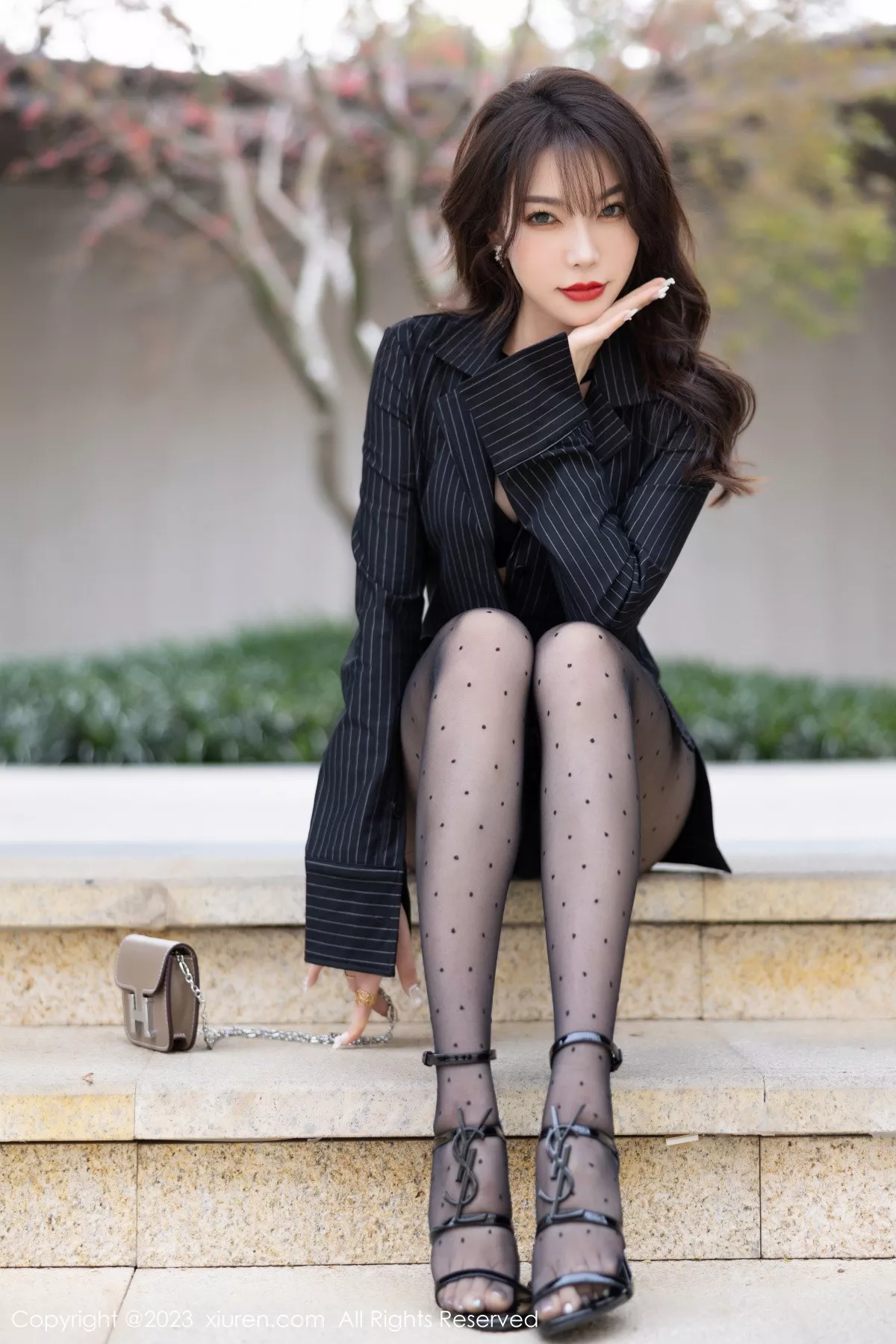 [XiuRen秀人网] 2023.01.30 No.6191 徐莉芝Booty 黑丝美腿 [92P] NO.12