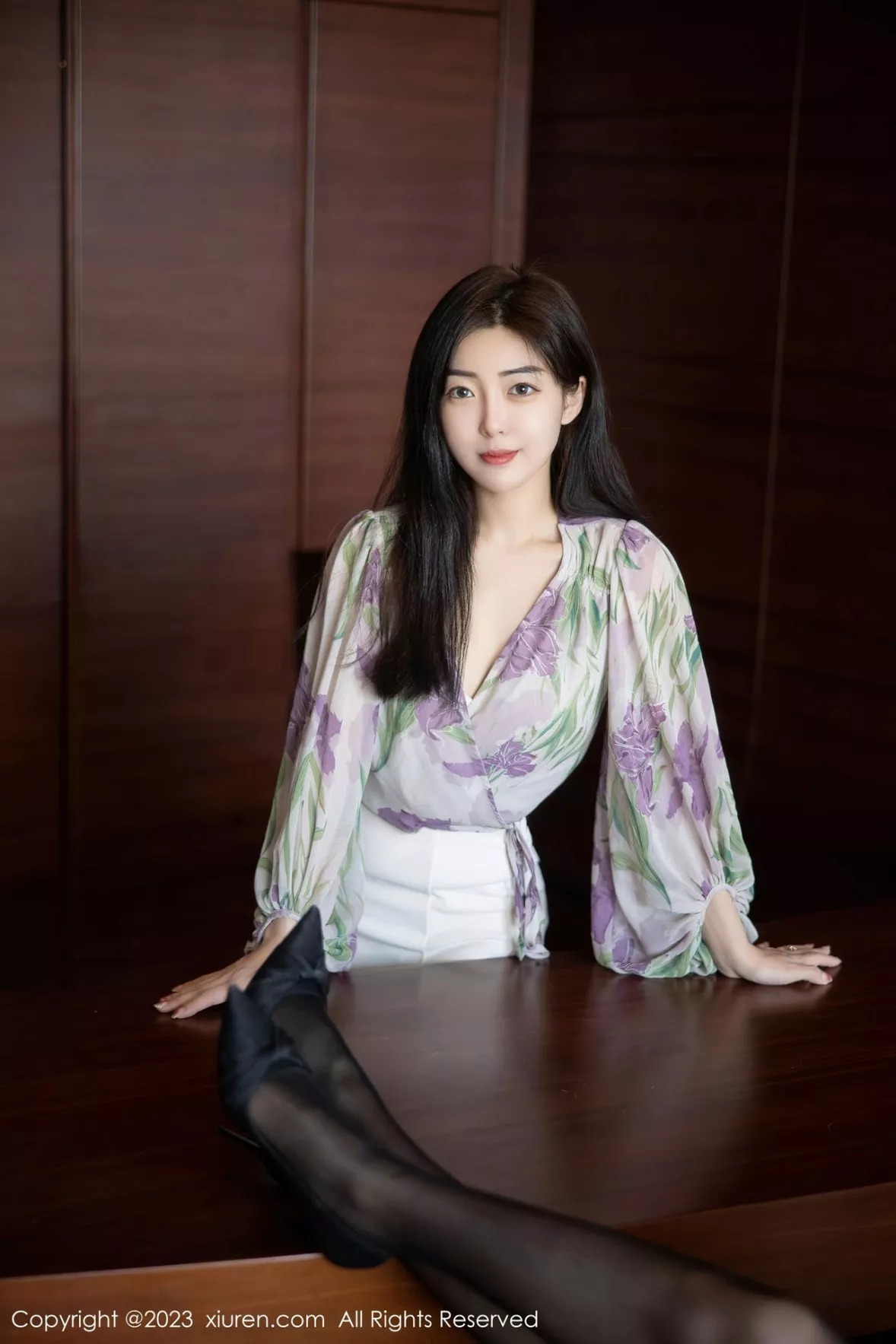 [XiuRen秀人网] 2023.02.17 No.6279 星子柒kiki 黑丝美腿 [111P] NO.12