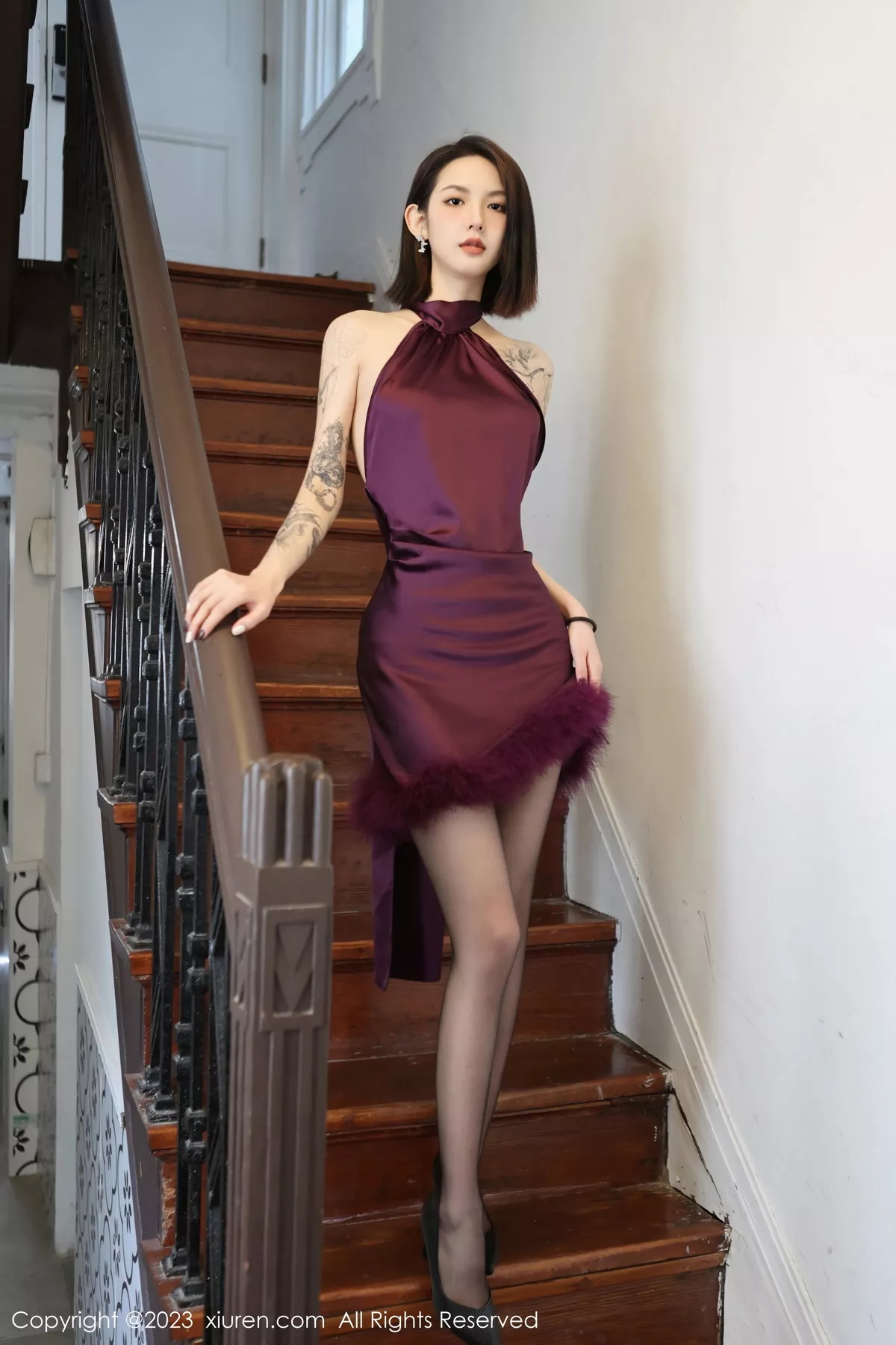 [XiuRen秀人网] 2023.02.17 No.6280 乔一一 黑丝美腿 [71P] NO.1