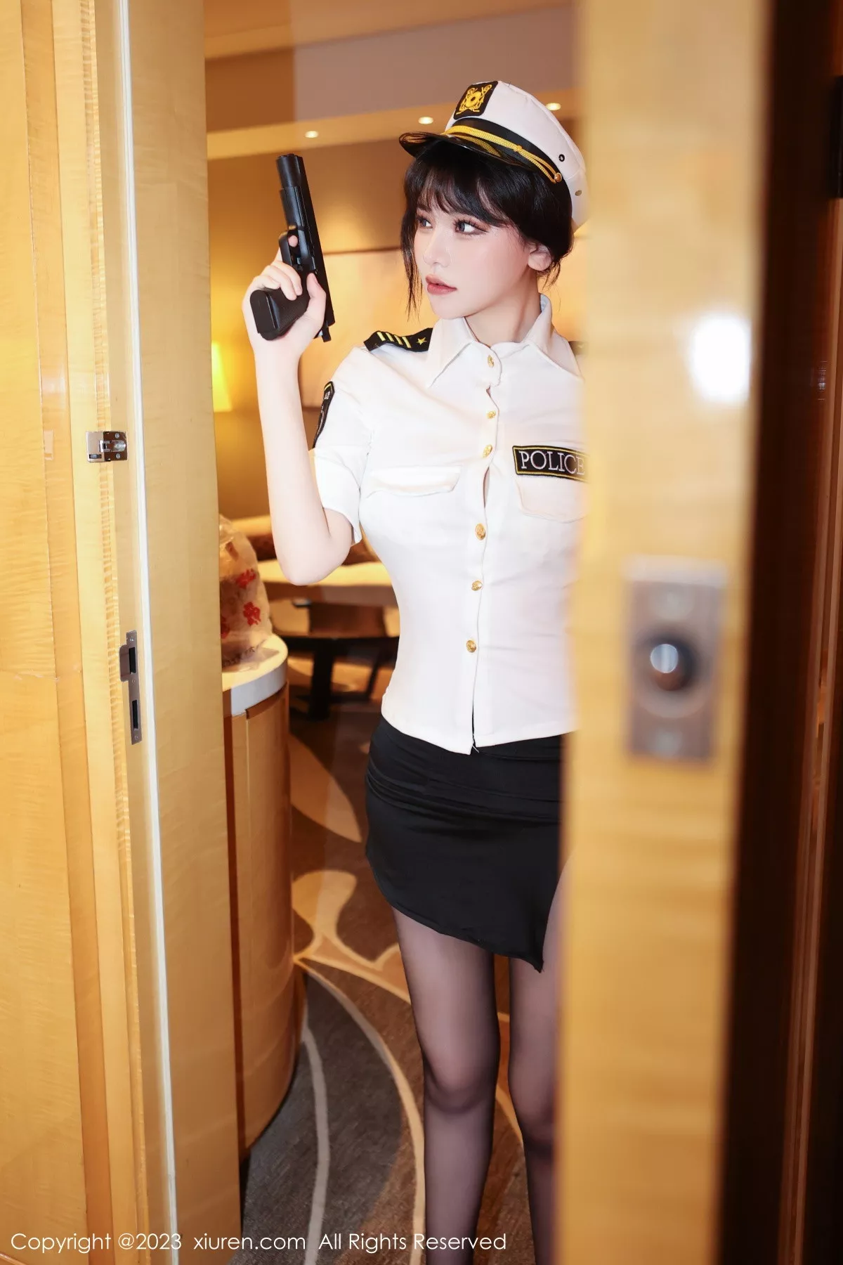 [XiuRen秀人网] 2023.02.27 No.6328 桃桃子_ 制服短裙 [92P] NO.12