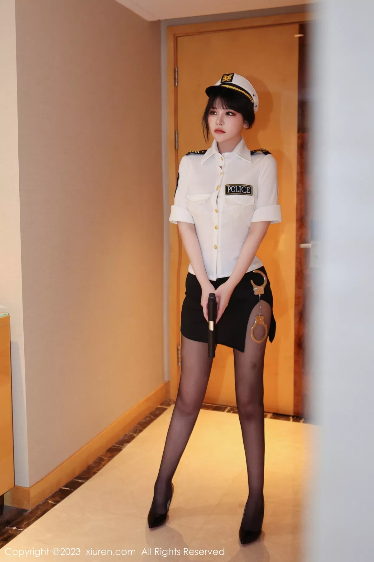 [XiuRen秀人网] 2023.02.27 No.6328 桃桃子_ 制服短裙 [92P] NO.4