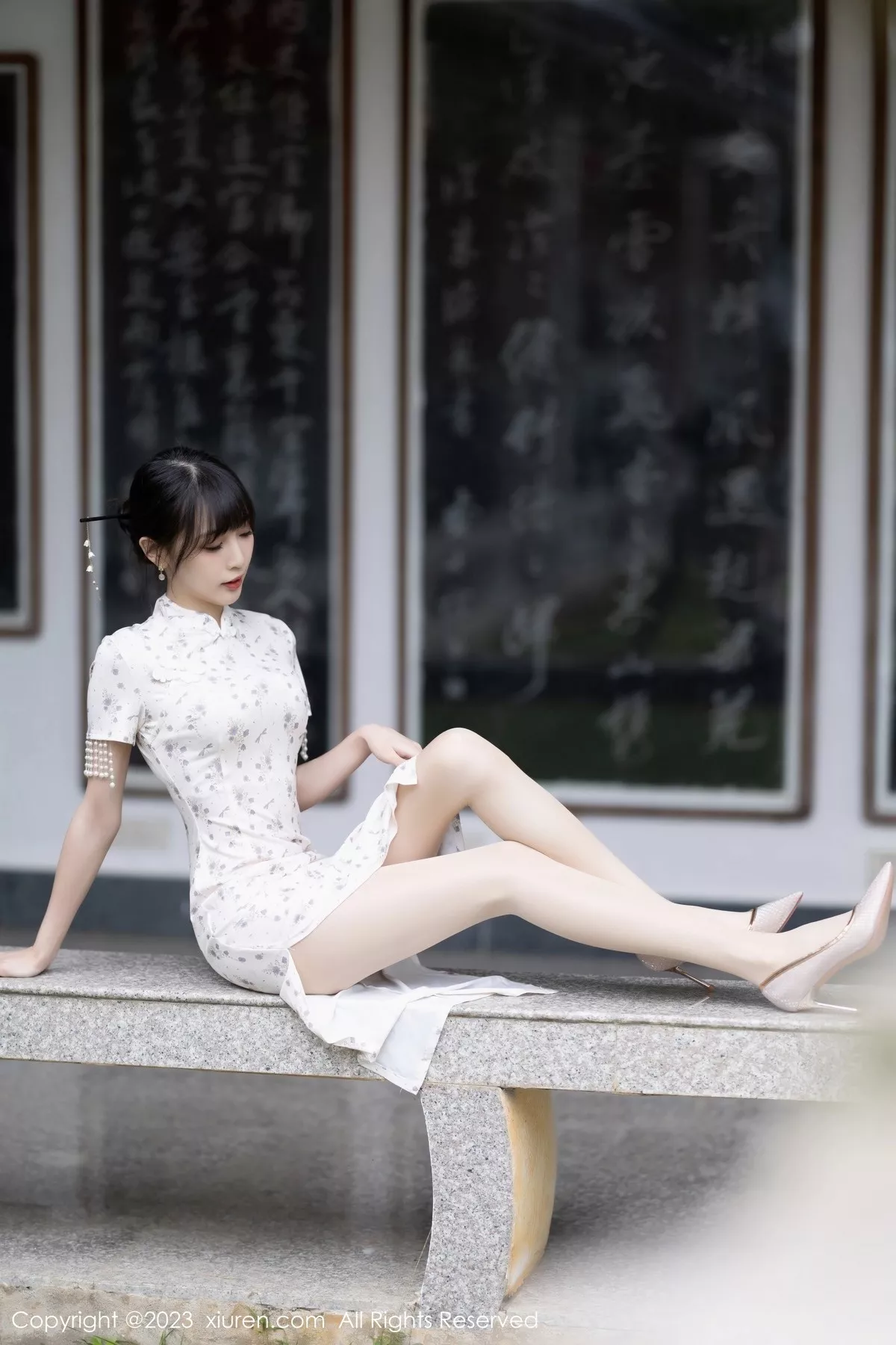 [XiuRen秀人网] 2023.03.01 No.6346 林星阑 旗袍美腿 [85P] NO.11