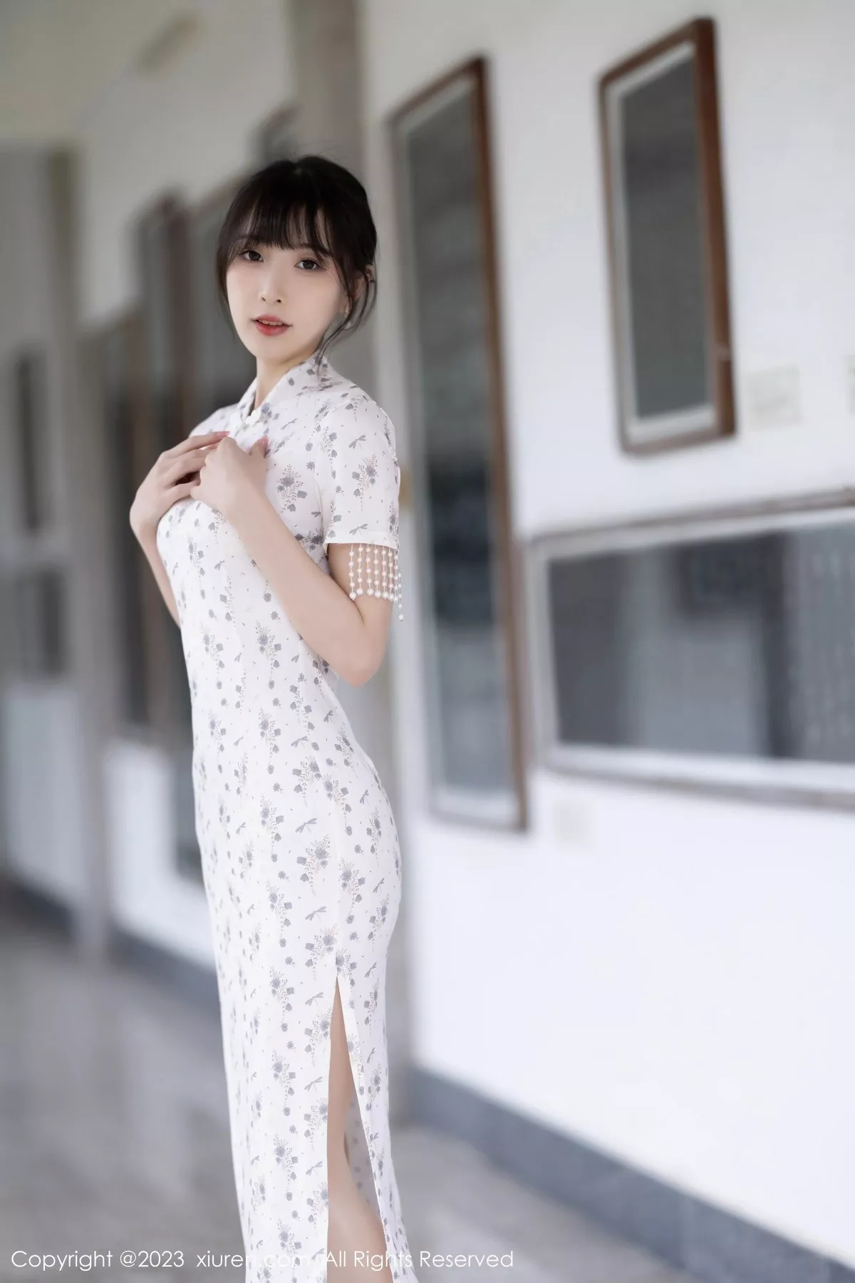 [XiuRen秀人网] 2023.03.01 No.6346 林星阑 旗袍美腿 [85P] NO.8