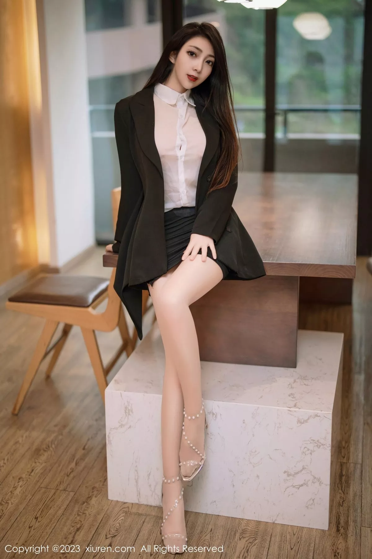 [XiuRen秀人网] 2023.03.01 No.6341 娇喘JC 丝袜美臀 [65P] NO.2