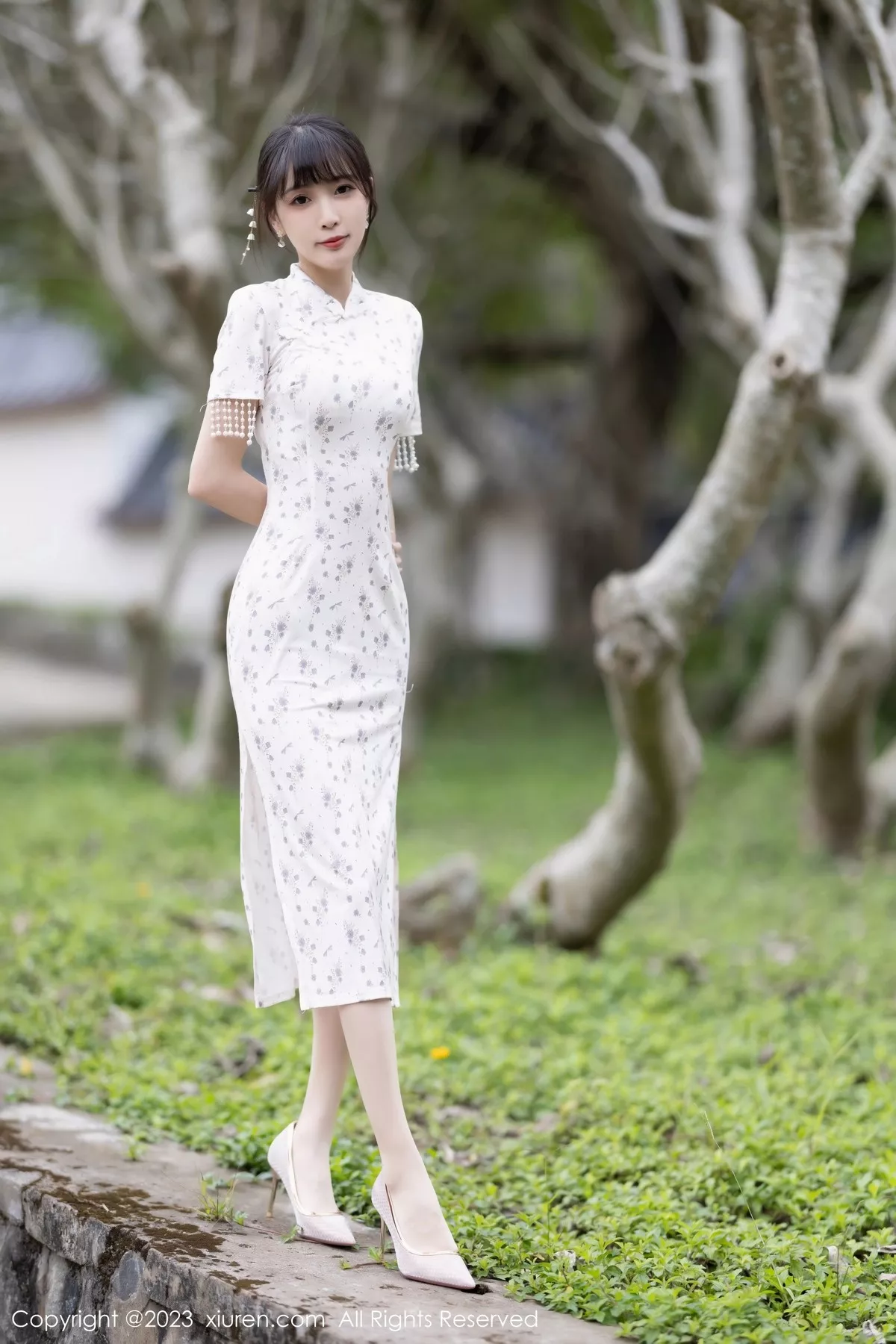 [XiuRen秀人网] 2023.03.01 No.6346 林星阑 旗袍美腿 [85P] NO.5