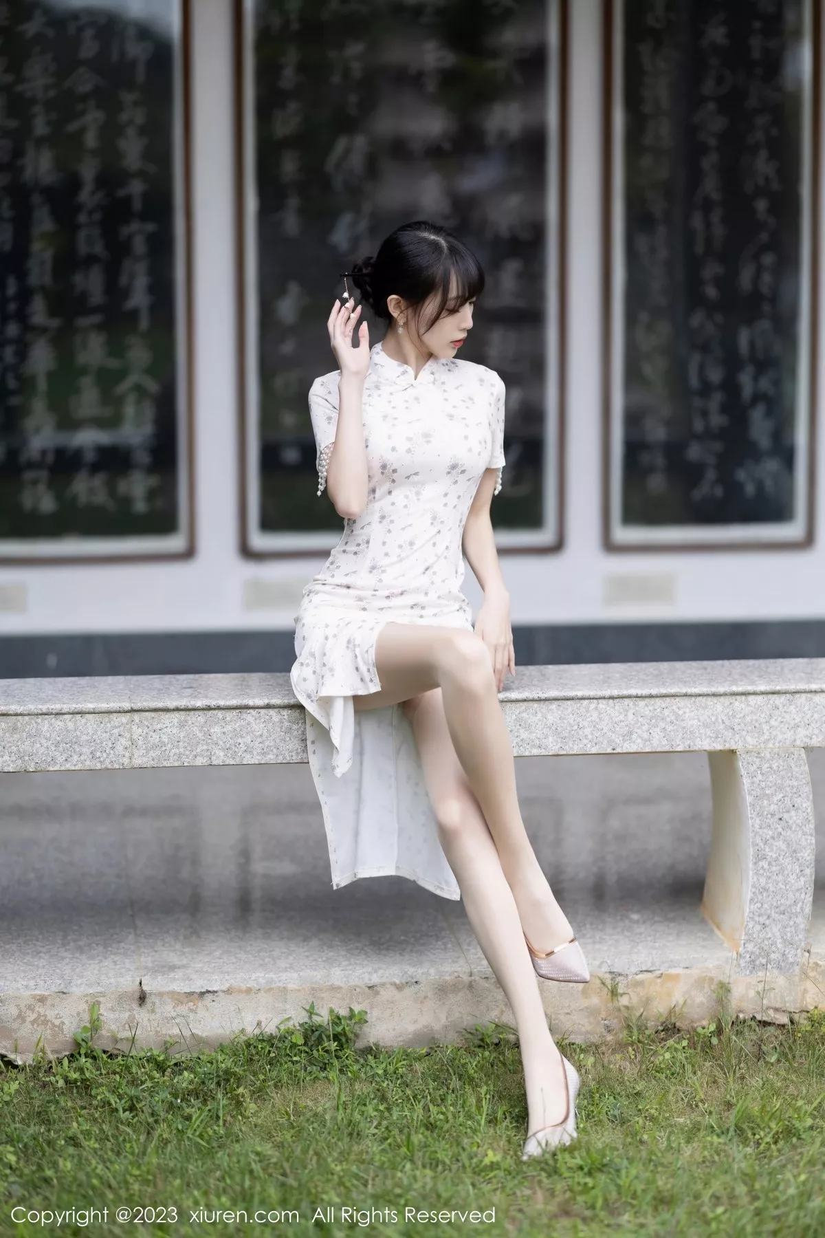 [XiuRen秀人网] 2023.03.01 No.6346 林星阑 旗袍美腿 [85P] NO.12