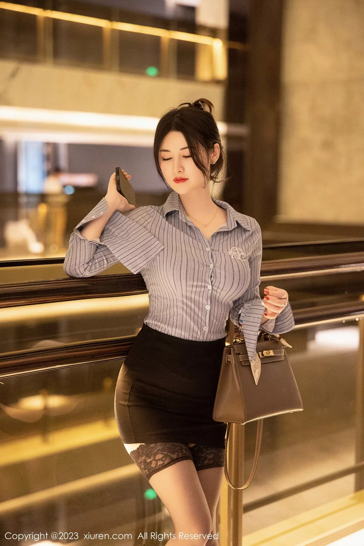 [XiuRen秀人网] 2023.03.01 No.6343 诗诗kiki 美腿黑丝 [78P] NO.11