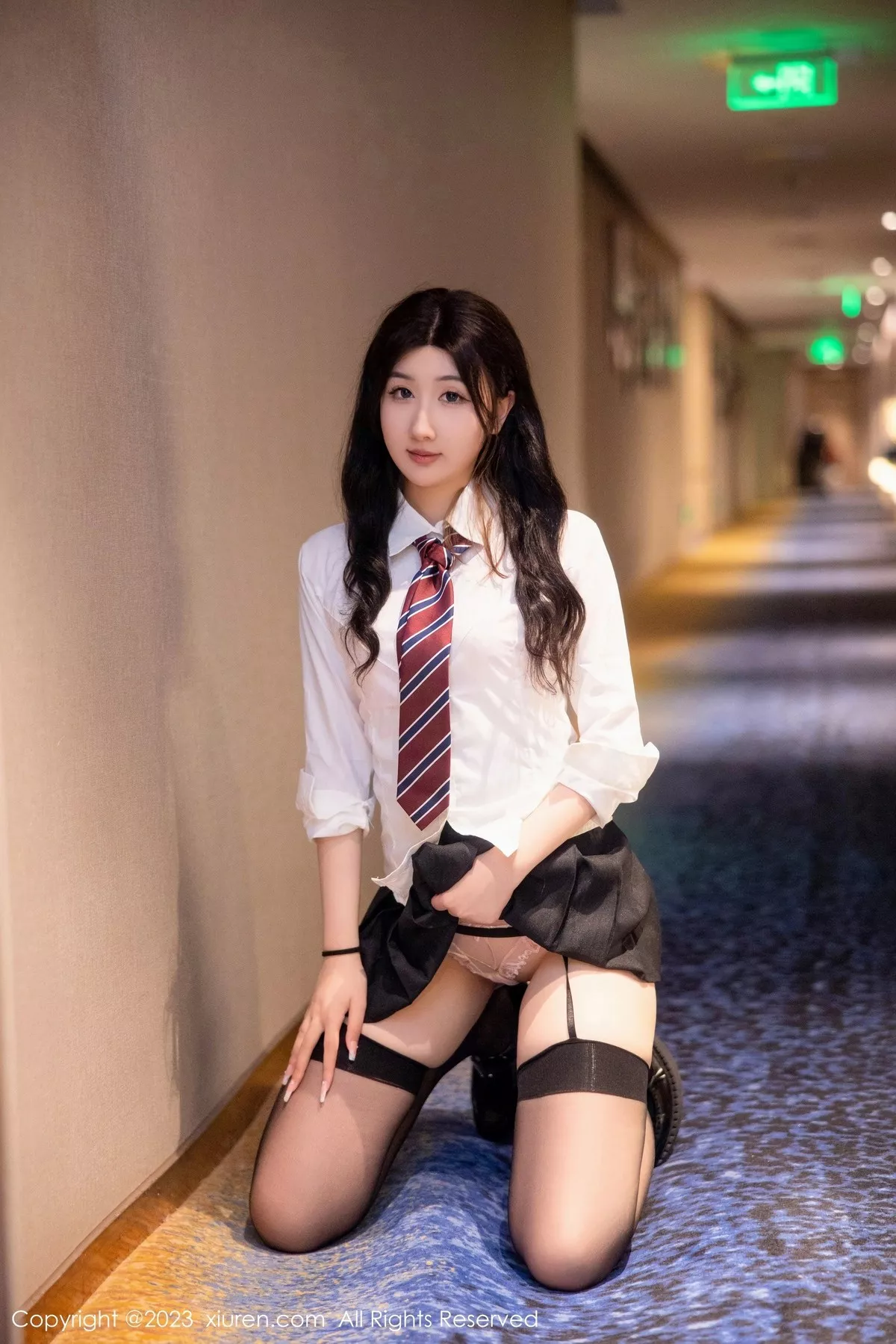 [XiuRen秀人网] 2023.03.02 No.6350 江真真 短裙美臀 [90P] NO.7