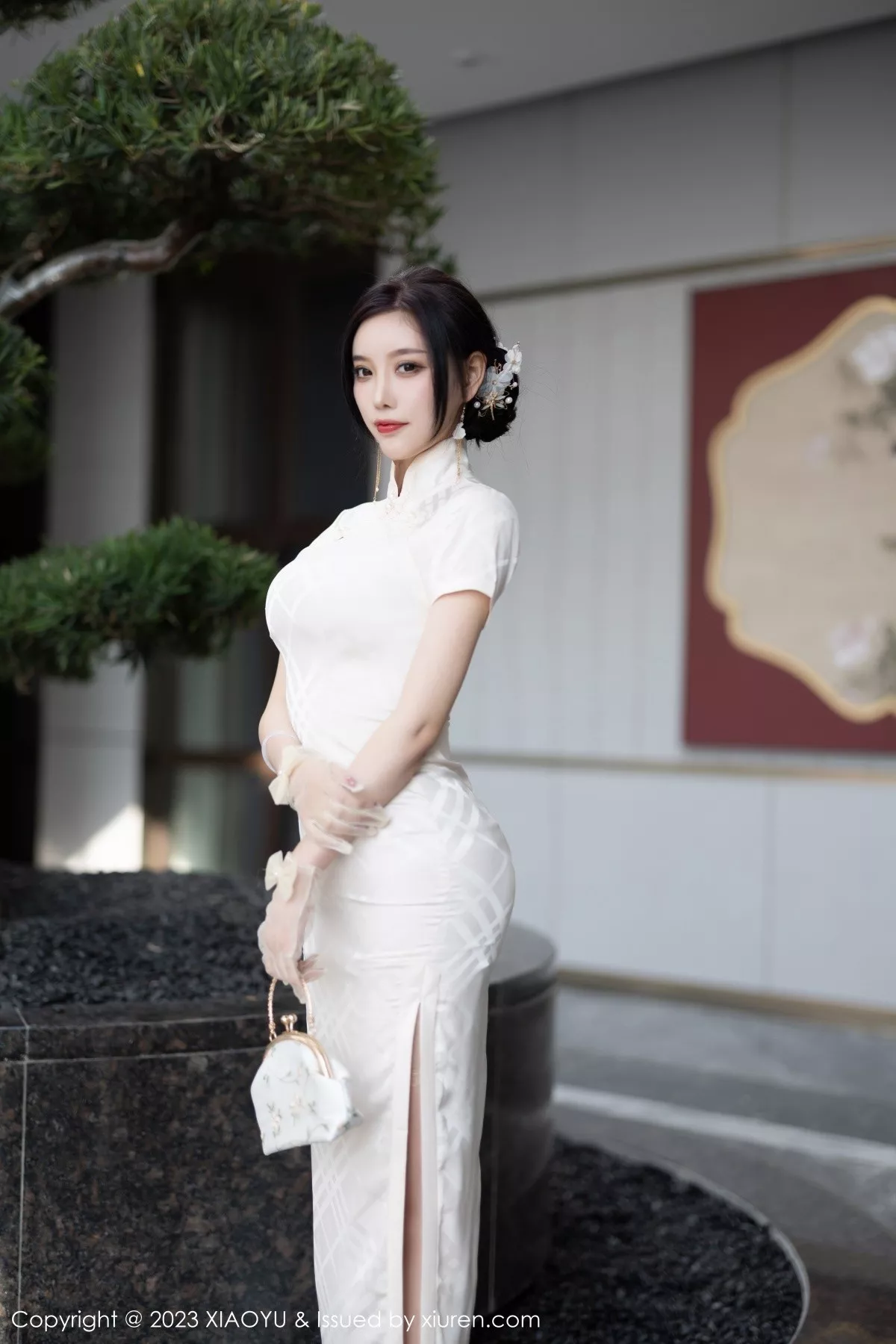 [XIAOYU语画界] 2023.03.03 VOL.978 杨晨晨Yome 旗袍美臀 [85P] NO.4