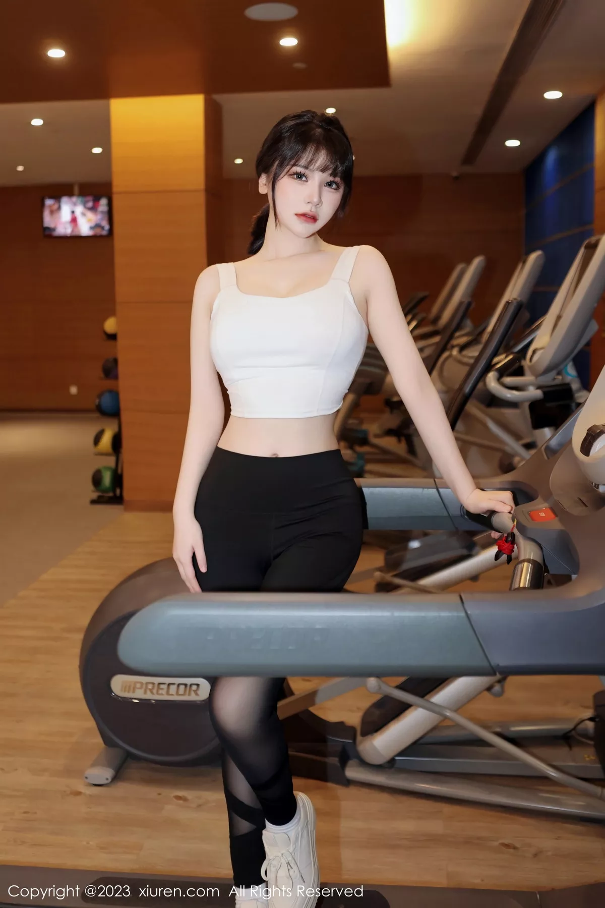 [XiuRen秀人网] 2023.02.20 No.6289 桃桃子_ 健身美腿 [80P] NO.5