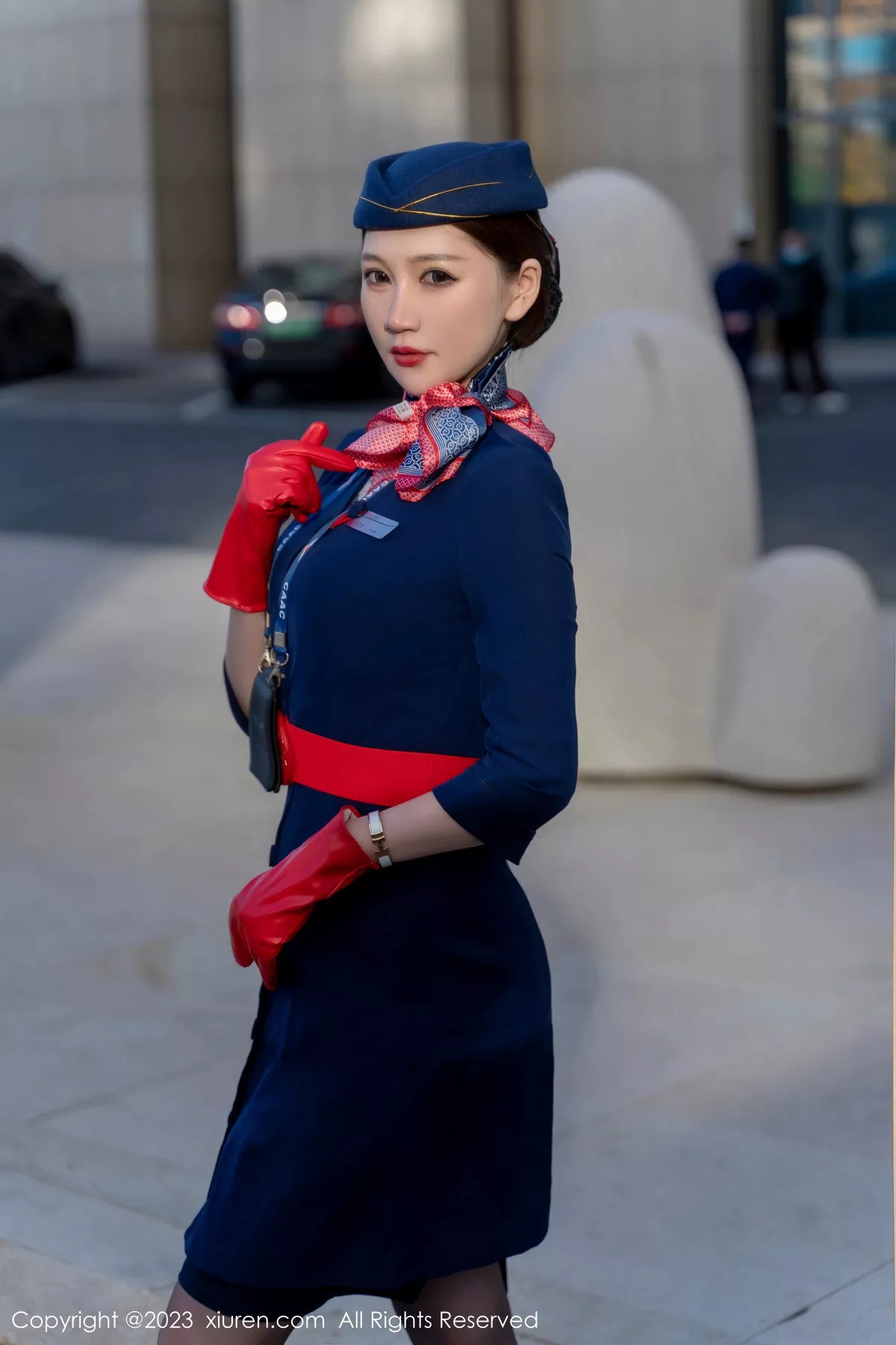 [XiuRen秀人网] 2023.02.20 No.6288 顾乔楠Cora 空姐制服 [66P] NO.10