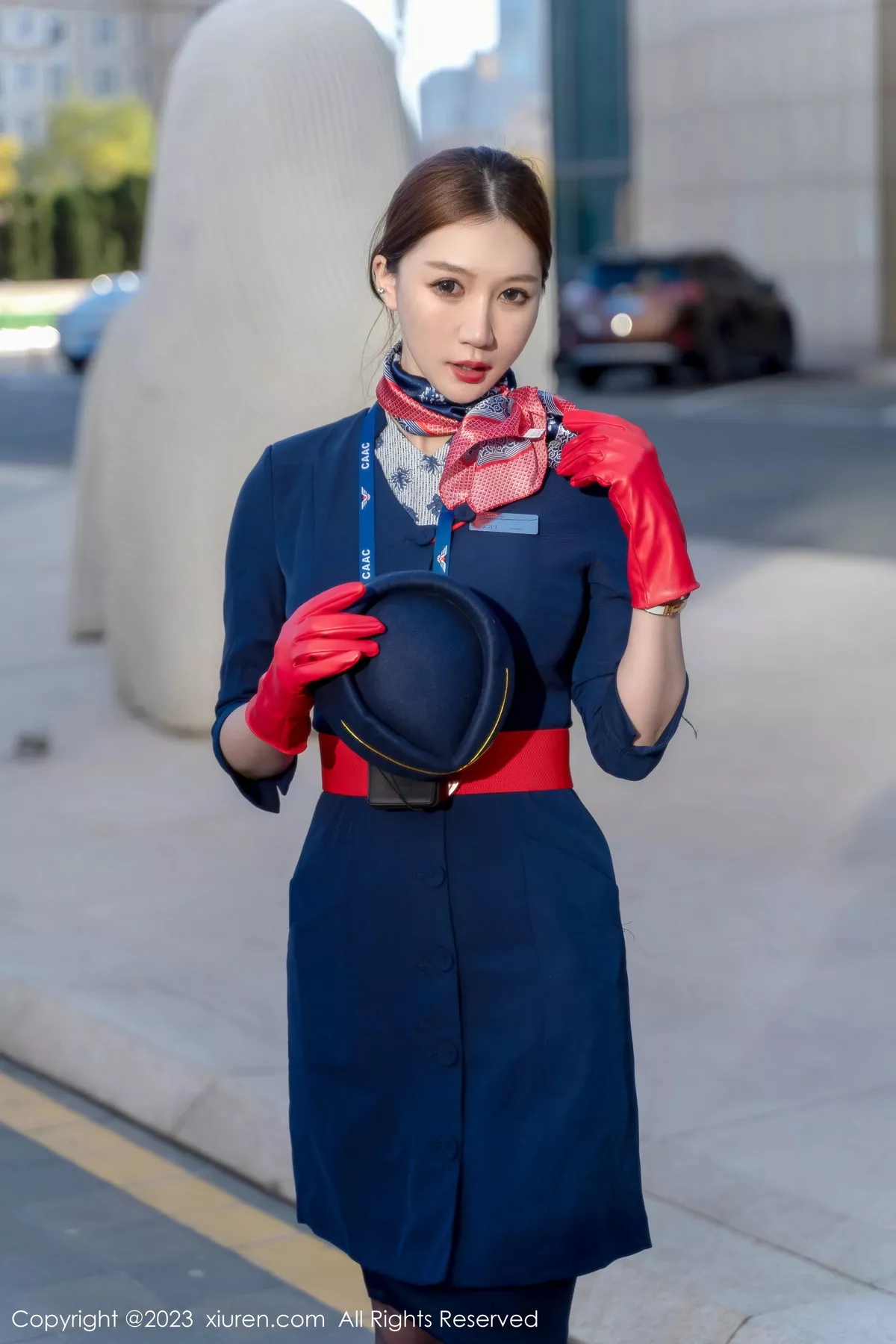 [XiuRen秀人网] 2023.02.20 No.6288 顾乔楠Cora 空姐制服 [66P] NO.12