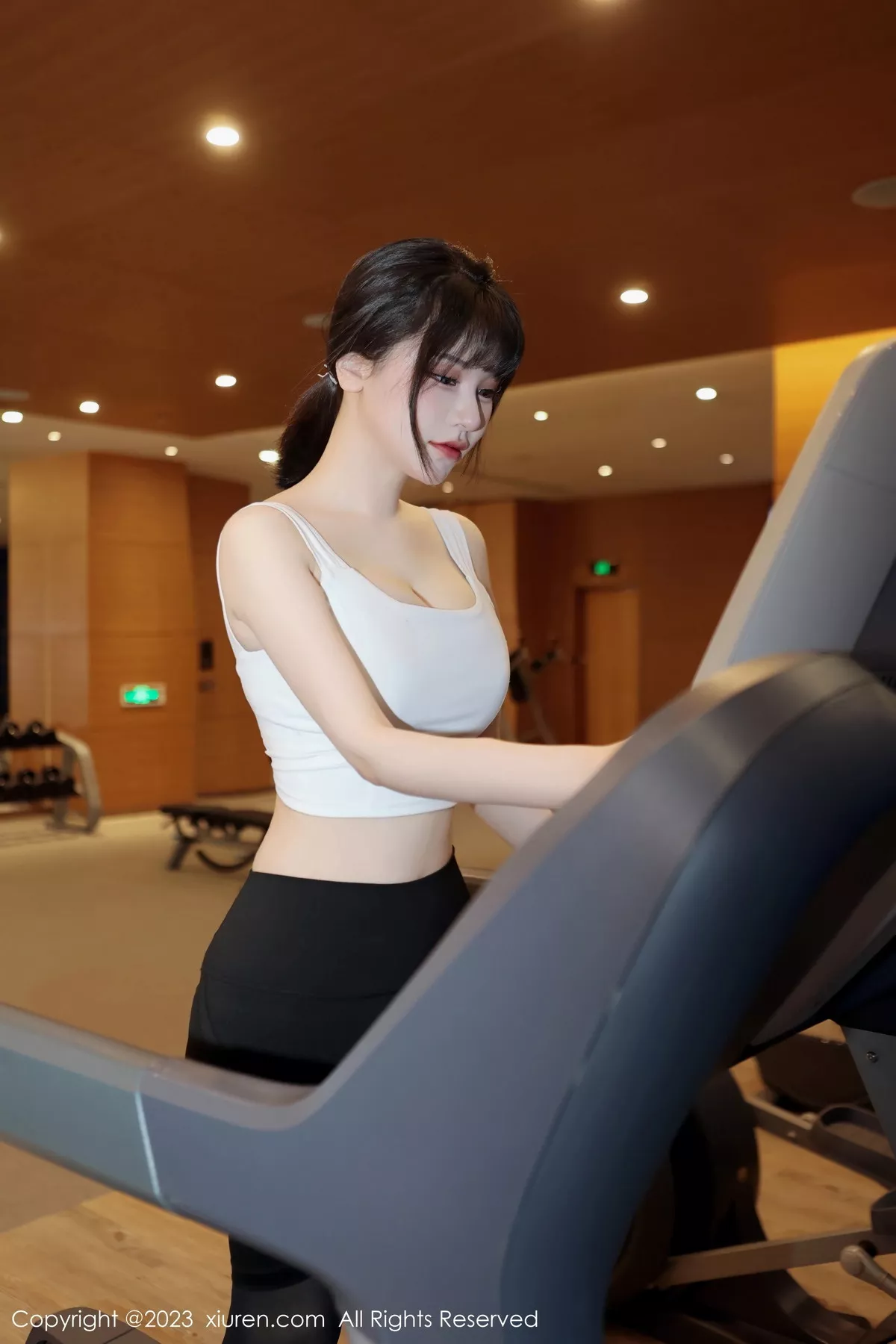 [XiuRen秀人网] 2023.02.20 No.6289 桃桃子_ 健身美腿 [80P] NO.3