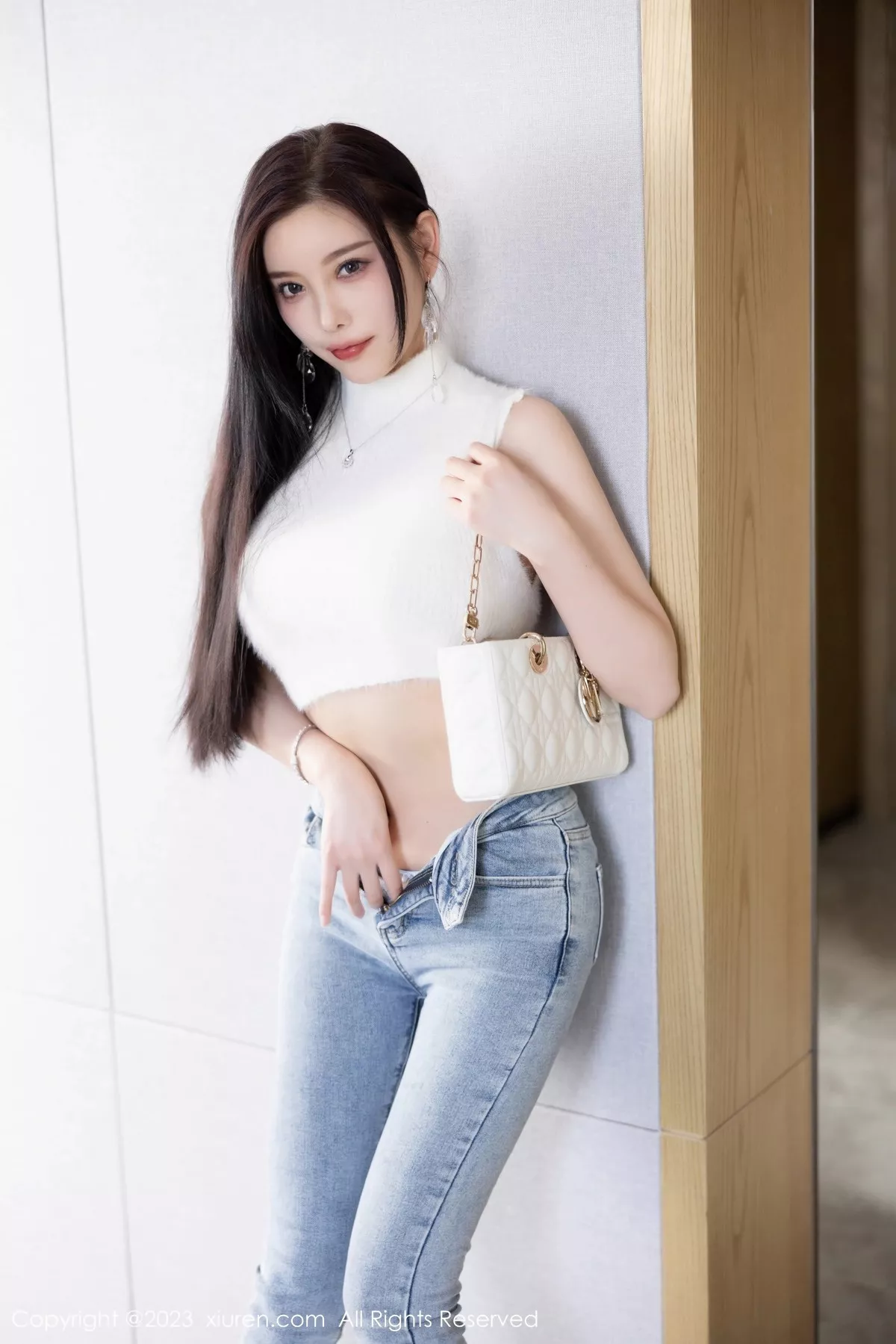 [XiuRen秀人网] 2023.03.07 No.6377 杨晨晨Yome 牛仔裤美臀 [80P] NO.12