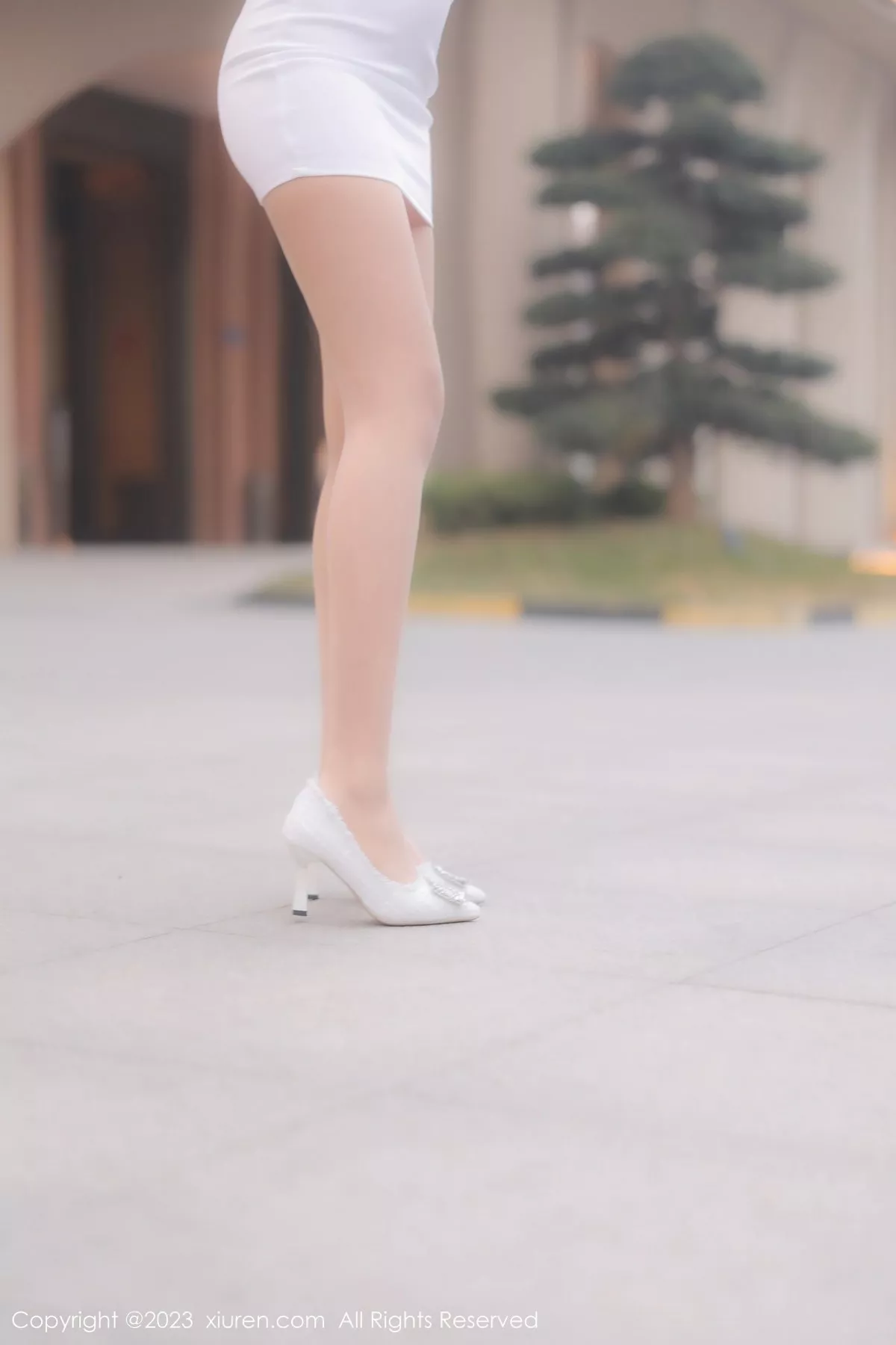 [XiuRen秀人网] 2023.03.09 No.6389 江真真 丝袜短裙 [100P] NO.5