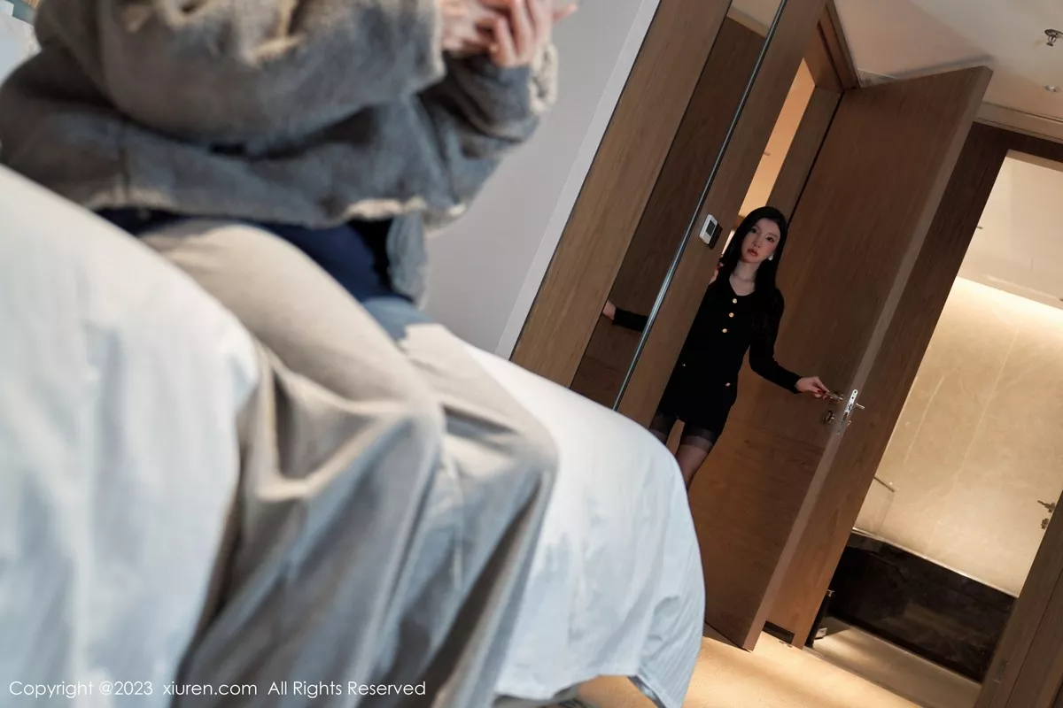 [XiuRen秀人网] 2023.03.10 No.6401 周于希Sally 美臀黑丝 [71P] NO.9