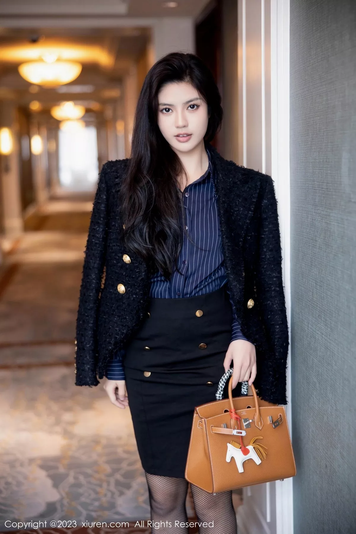 [XiuRen秀人网] 2023.03.10 No.6391 浅浅Danny 黑丝美腿 [80P] NO.10