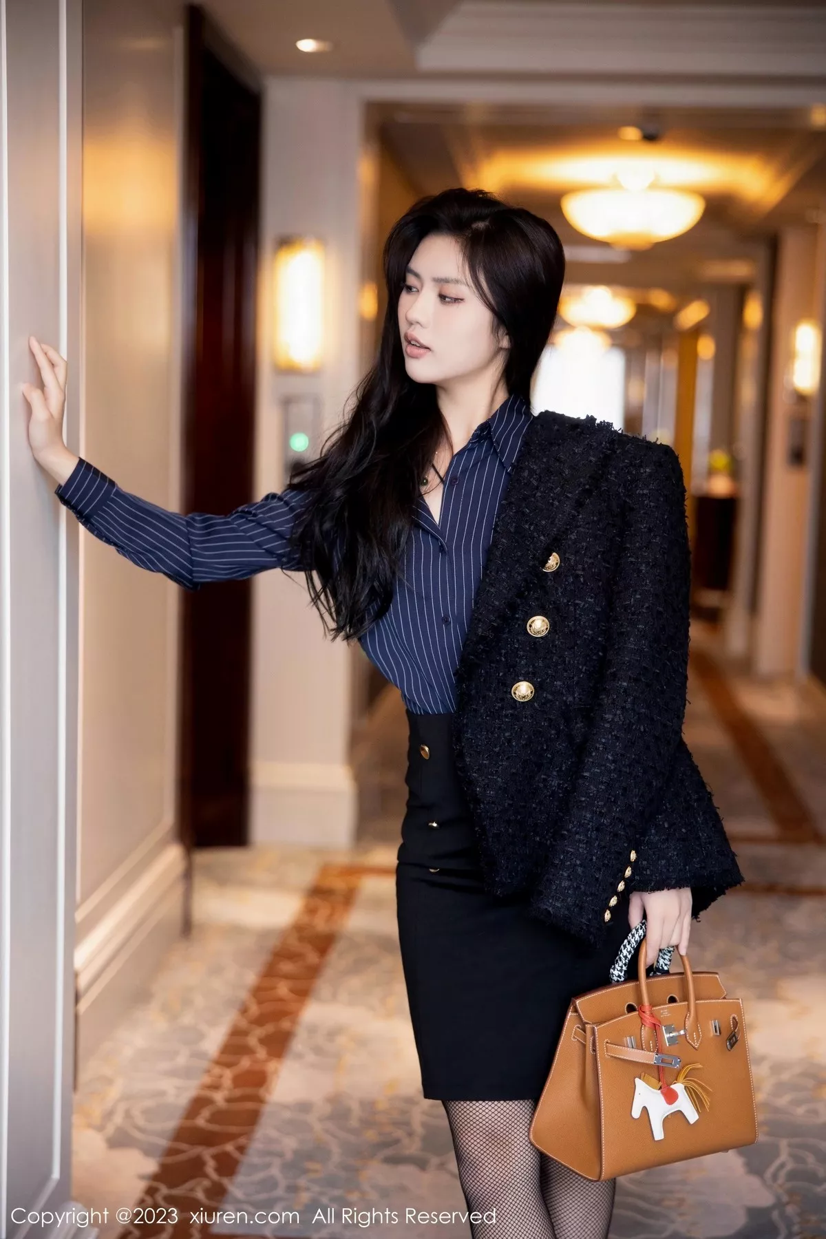 [XiuRen秀人网] 2023.03.10 No.6391 浅浅Danny 黑丝美腿 [80P] NO.11