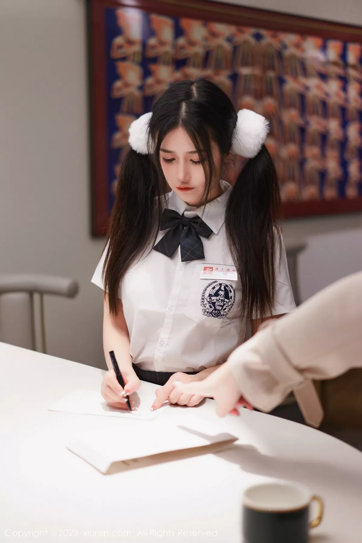 [XiuRen秀人网] 2023.03.10 No.6397 laura阿姣 短裙美臀 [81P] NO.7