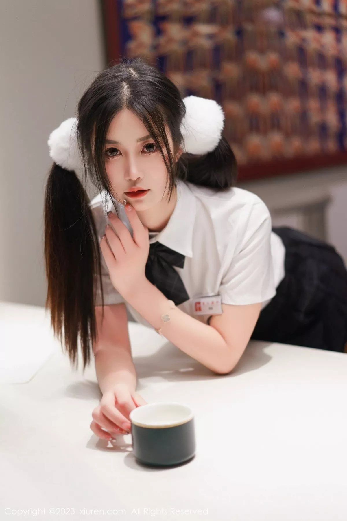 [XiuRen秀人网] 2023.03.10 No.6397 laura阿姣 短裙美臀 [81P] NO.4