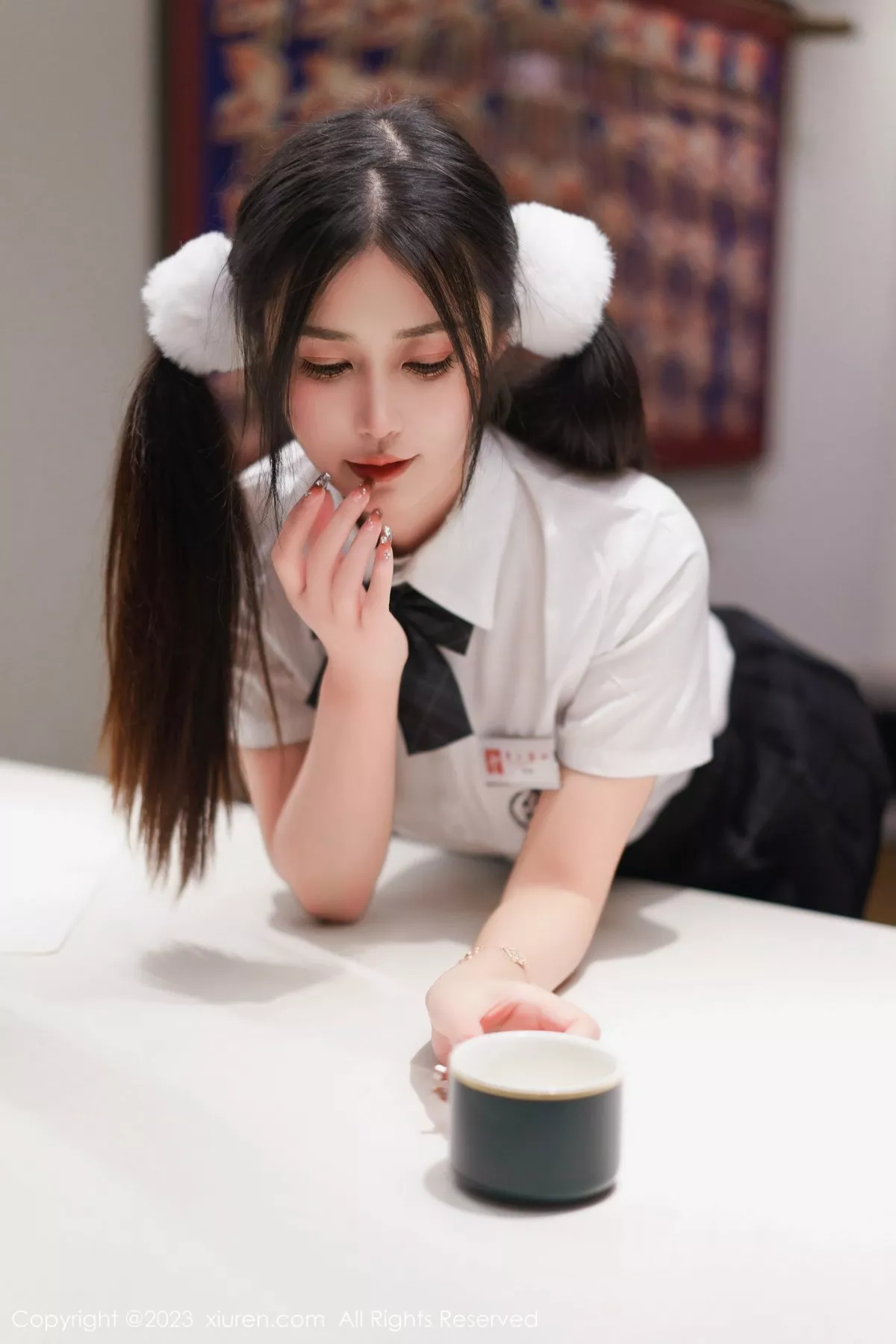 [XiuRen秀人网] 2023.03.10 No.6397 laura阿姣 短裙美臀 [81P] NO.5