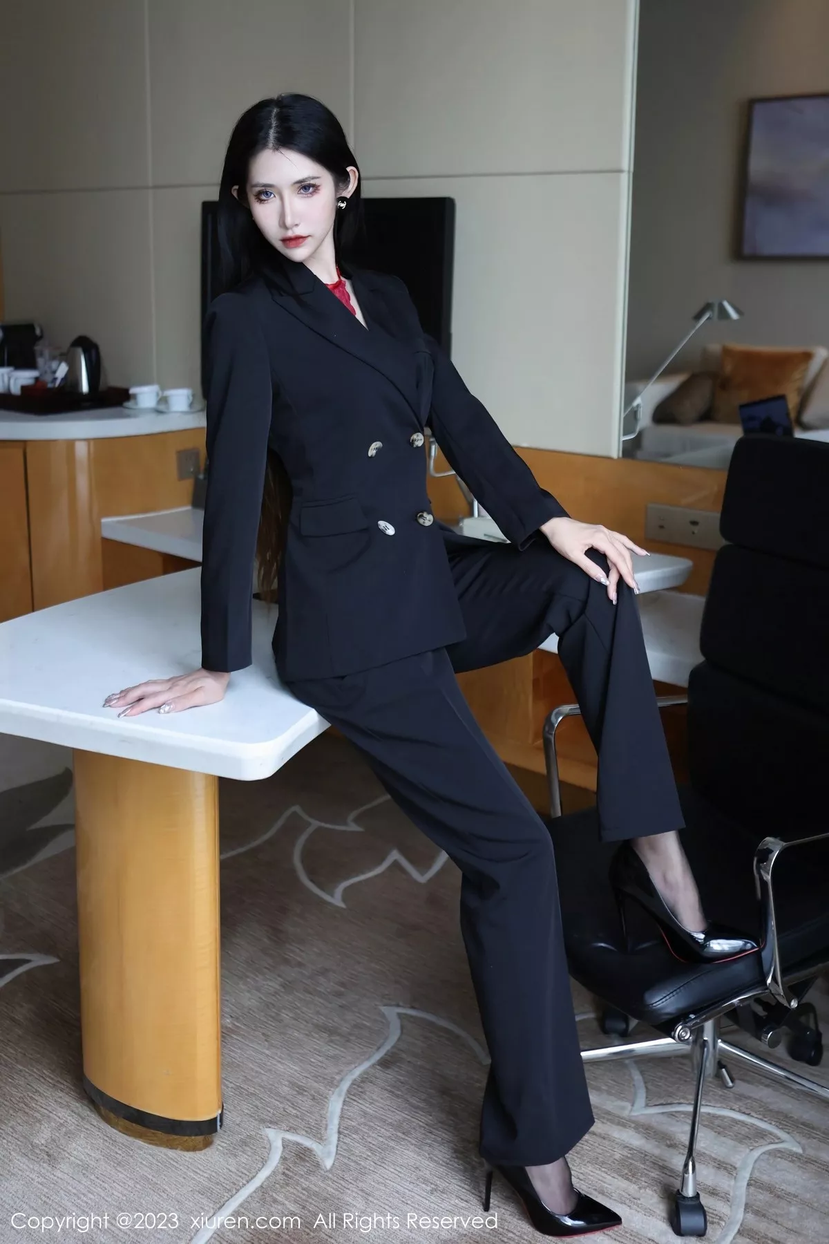 [XiuRen秀人网] 2023.03.13 No.6402 依娜Yina 美腿新人 [112P] NO.9