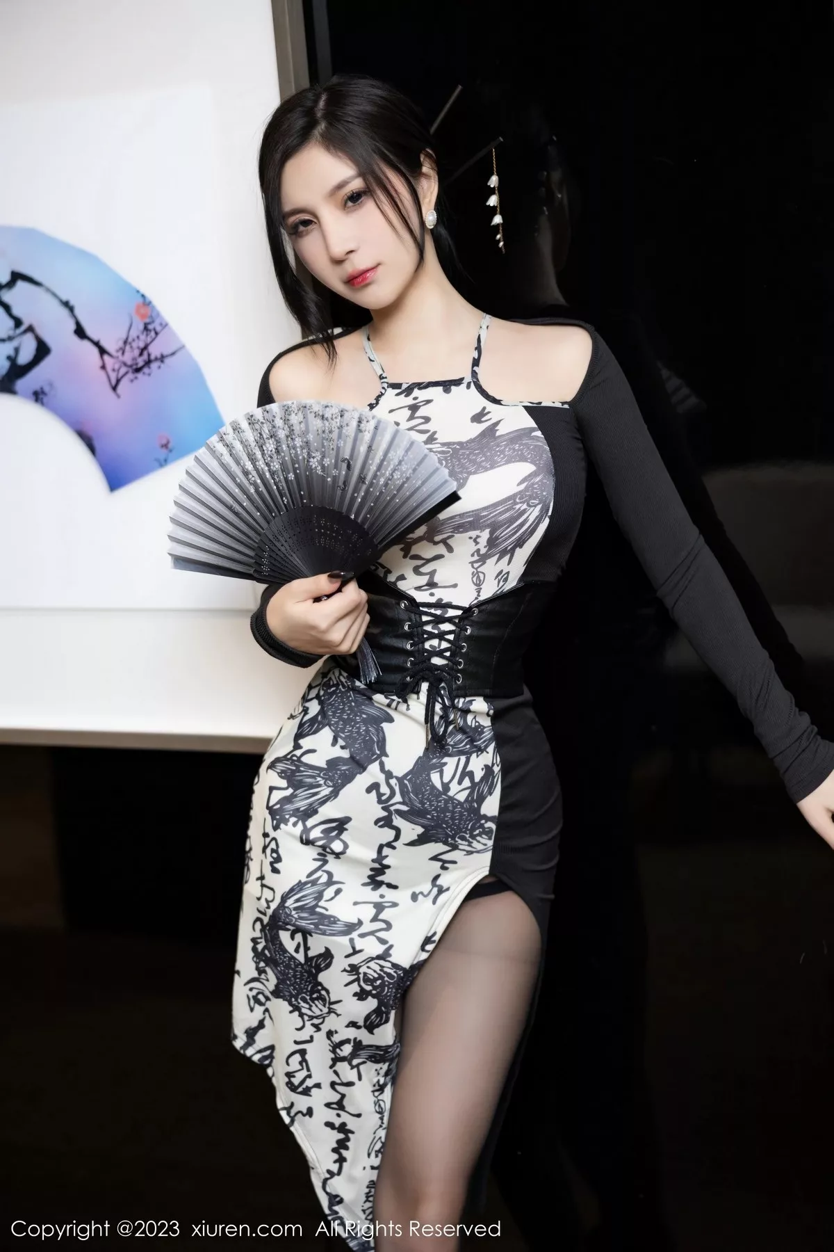 [XiuRen秀人网] 2023.03.13 No.6406 小蛮妖Yummy 黑丝美腿 [83P] NO.1