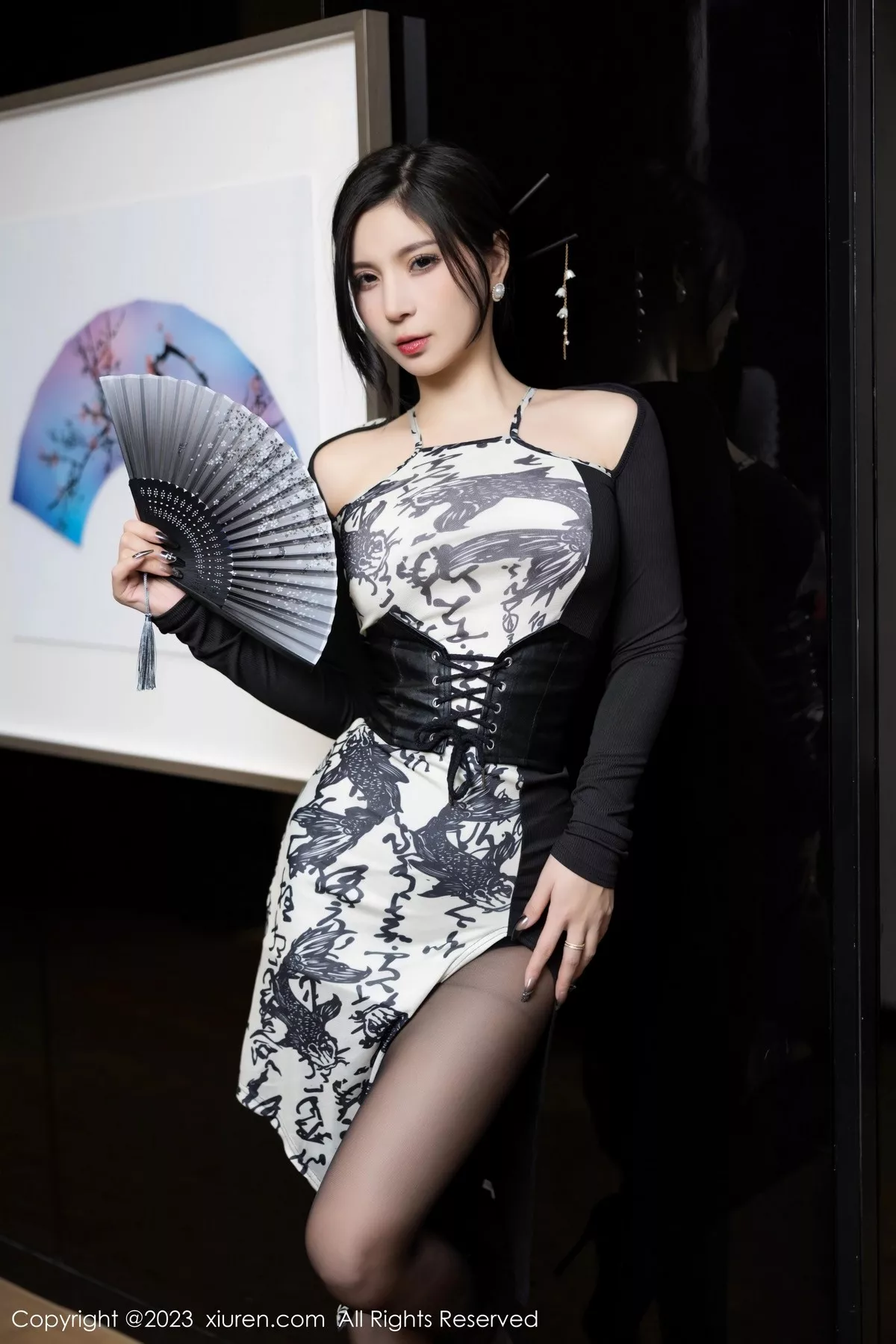 [XiuRen秀人网] 2023.03.13 No.6406 小蛮妖Yummy 黑丝美腿 [83P] NO.2