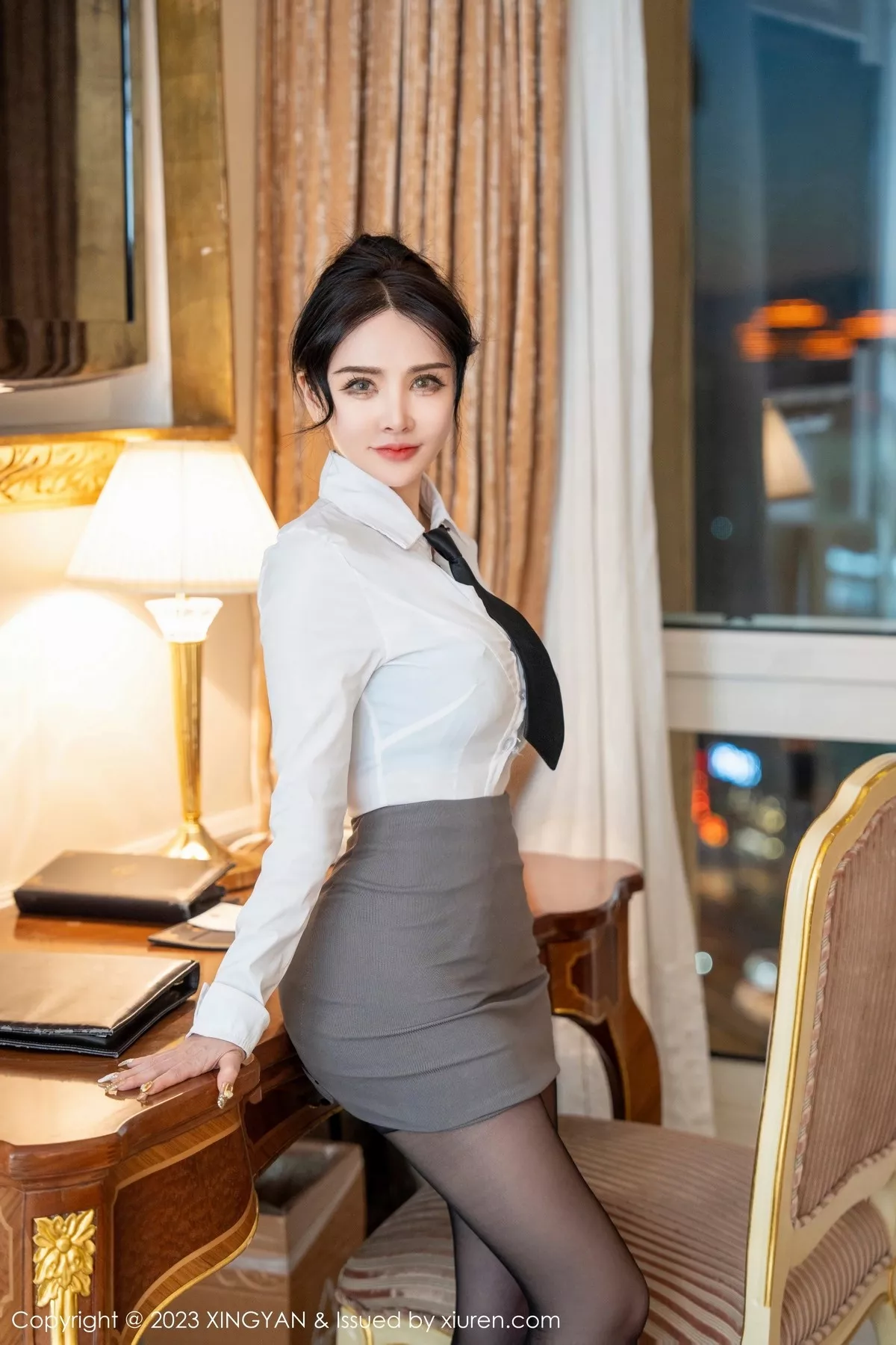 [XINGYAN星颜社] 2023.03.15 VOL.182 潘娇娇 黑丝美腿 [82P] NO.6