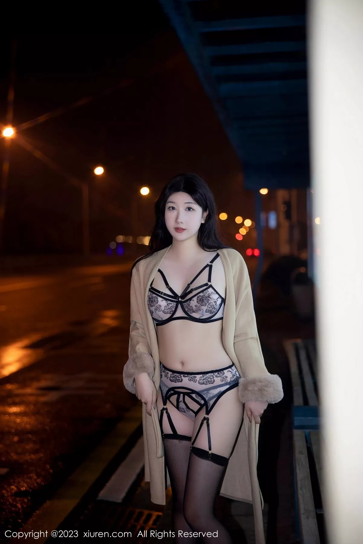 [XiuRen秀人网] 2023.03.16 No.6424 江真真 黑丝美臀 [66P] NO.6