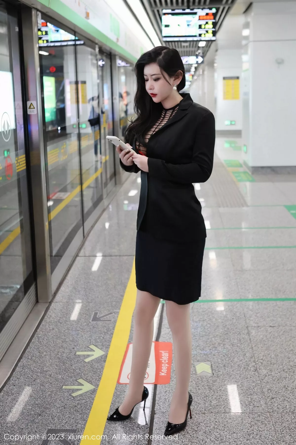 [XiuRen秀人网] 2023.03.16 No.6421 王婉悠Queen 丝袜OL [93P] NO.3