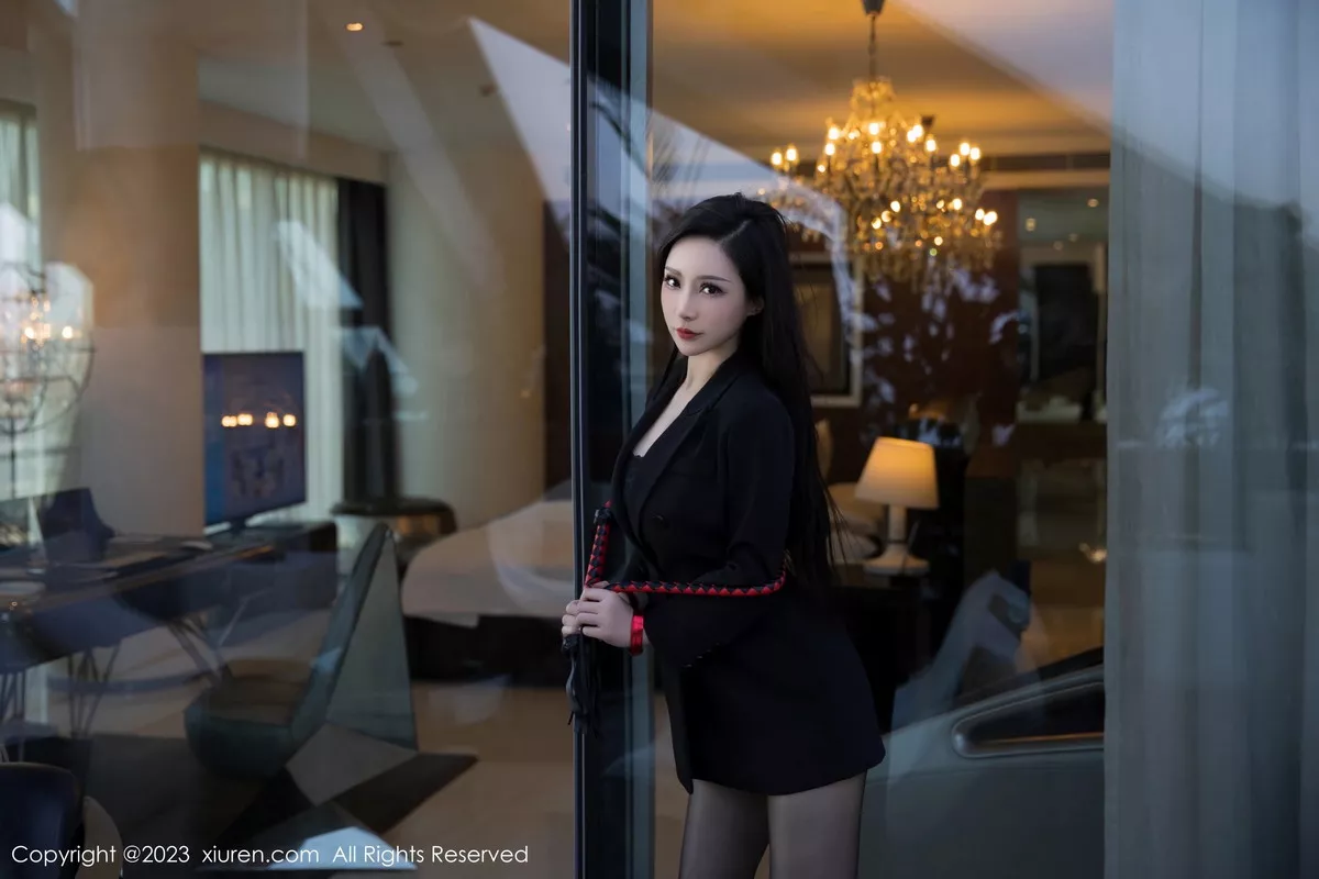 [XiuRen秀人网] 2023.02.21 No.6294 大琪琪Emily 新人黑丝 [95P] NO.10