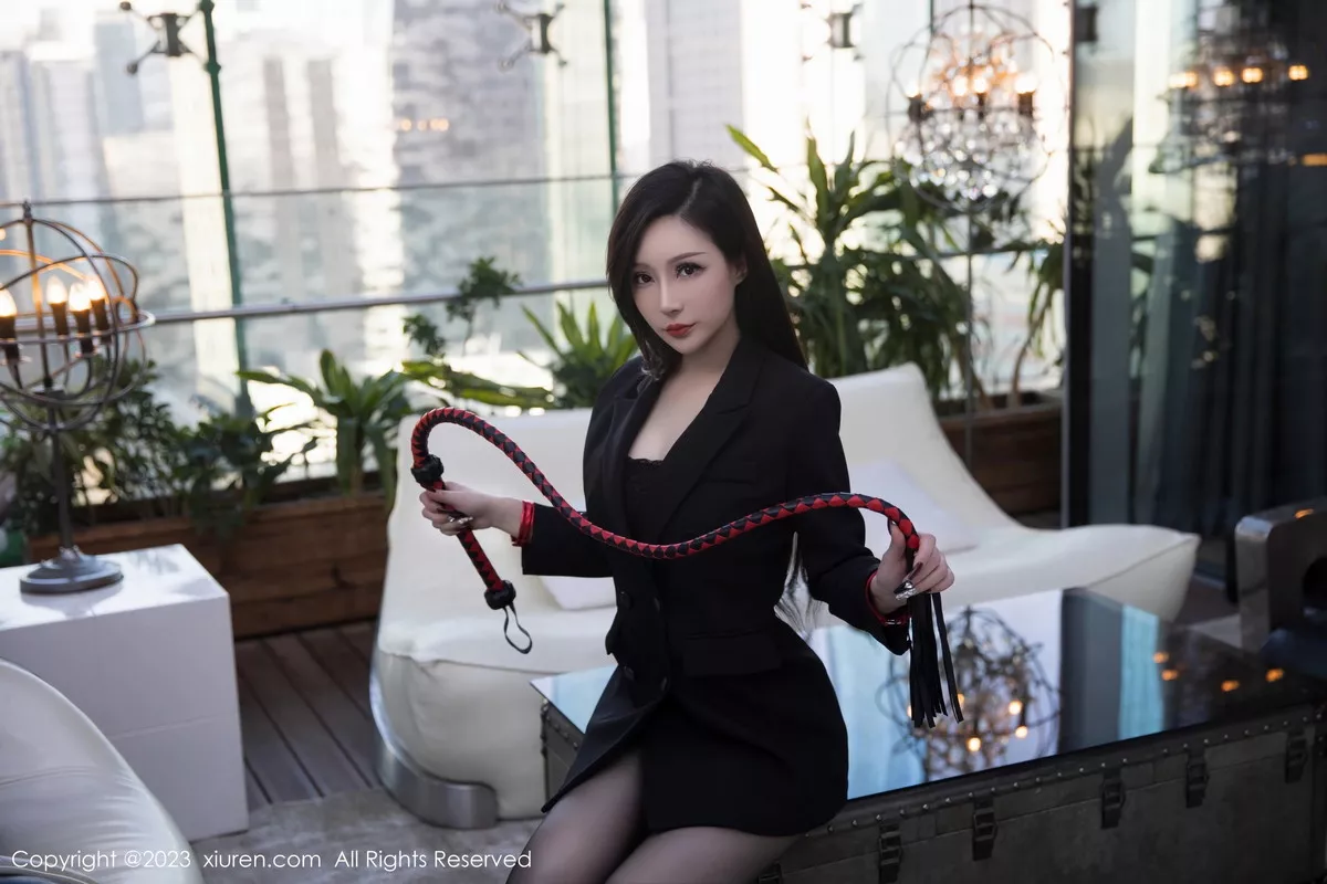 [XiuRen秀人网] 2023.02.21 No.6294 大琪琪Emily 新人黑丝 [95P] NO.8