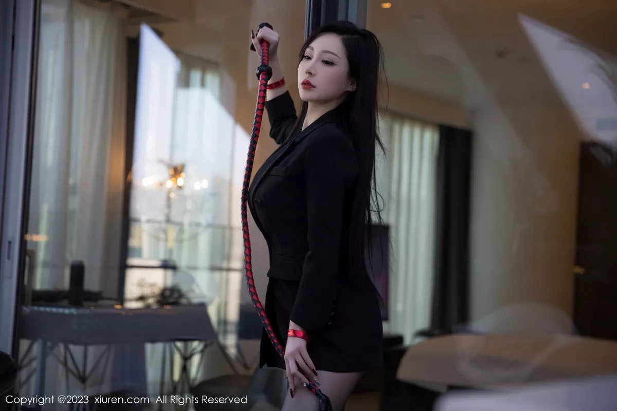 [XiuRen秀人网] 2023.02.21 No.6294 大琪琪Emily 新人黑丝 [95P] NO.12