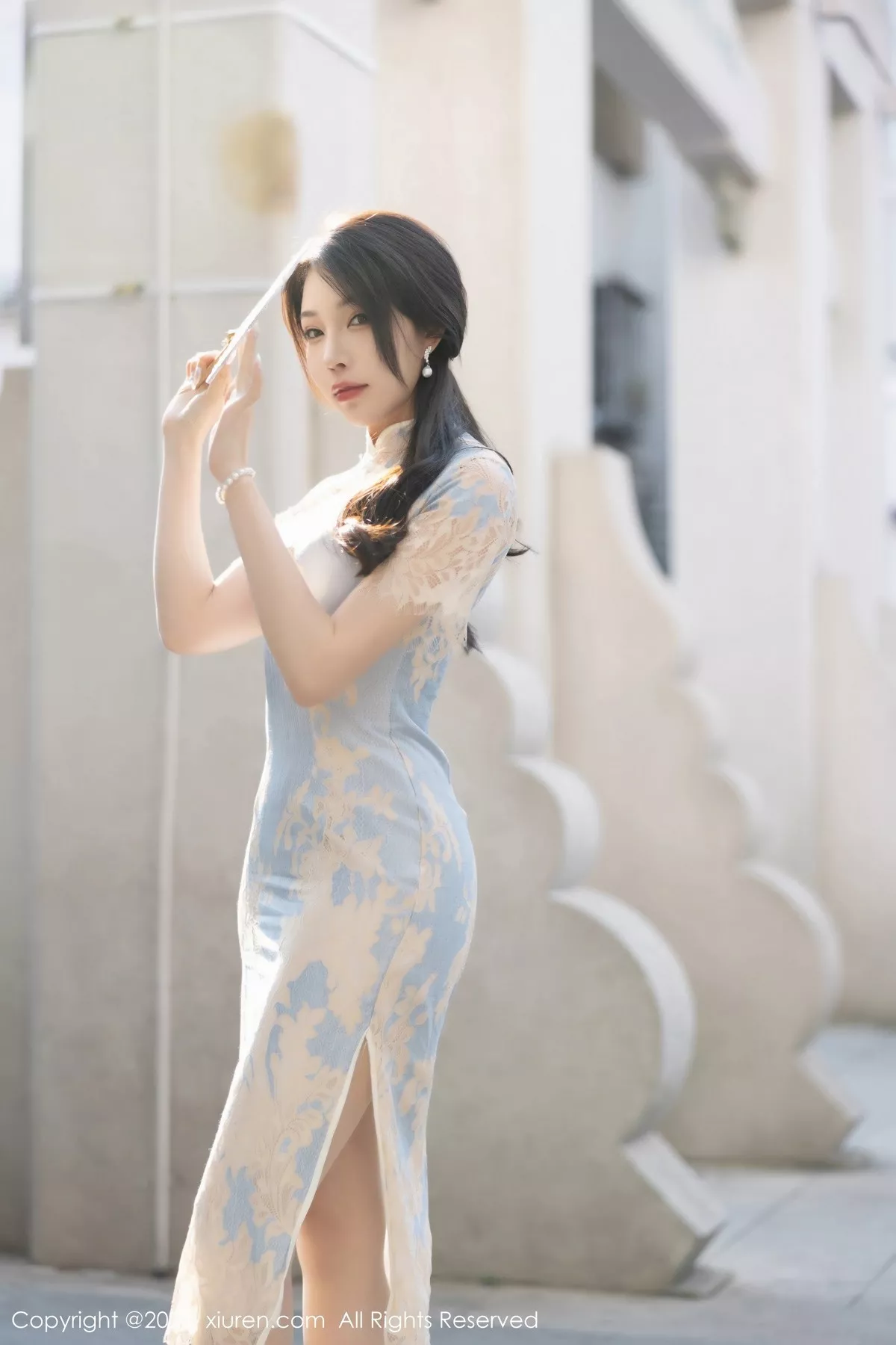 [XiuRen秀人网] 2023.03.17 No.6434 徐莉芝Booty 旗袍美腿 [87P] NO.8